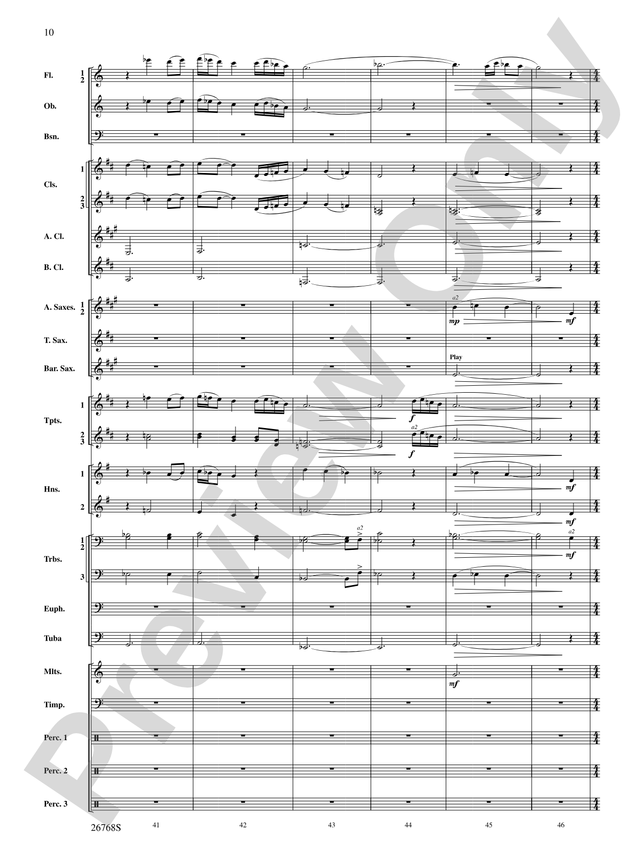 The Story of Mumble Happy Feet: Concert Band Conductor Score & Parts