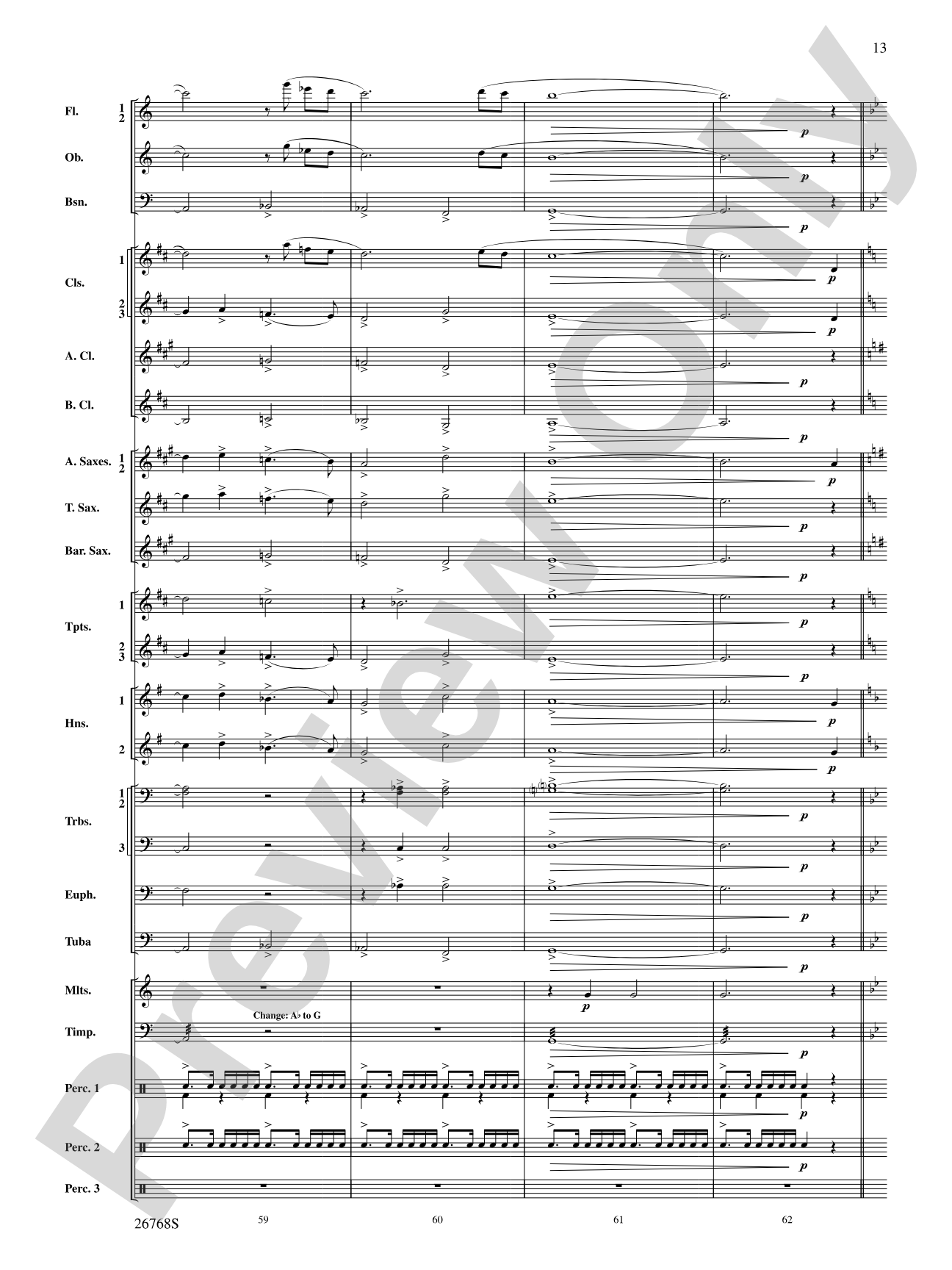 The Story of Mumble Happy Feet: Concert Band Conductor Score & Parts