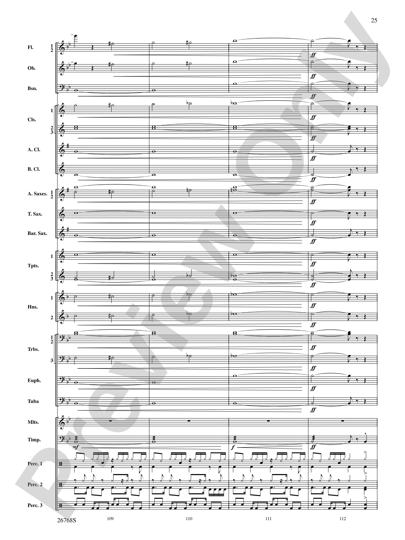 The Story of Mumble Happy Feet: Concert Band Conductor Score & Parts