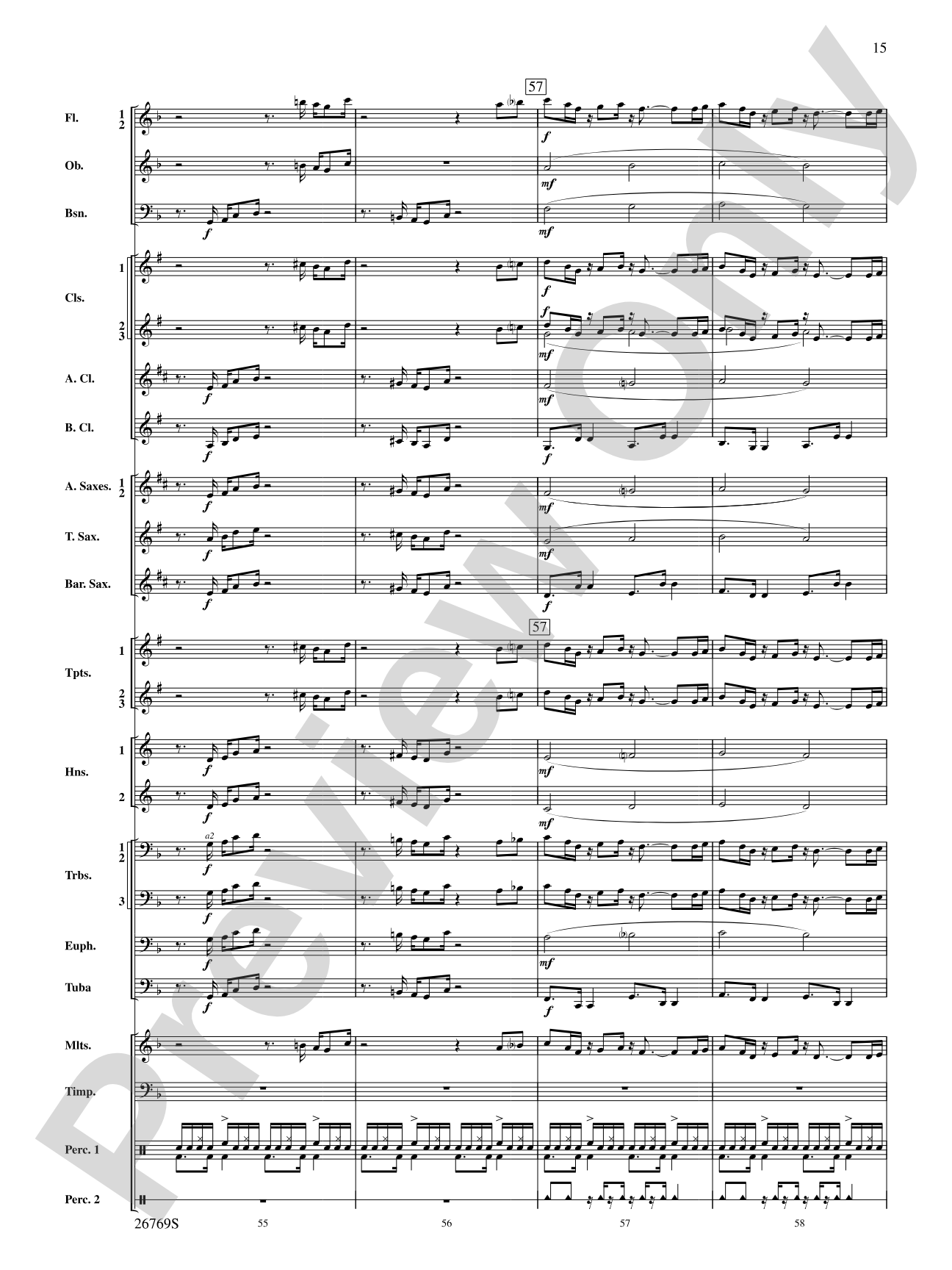 Variations on If I Only Had a Brain (from The Wizard of Oz): Score