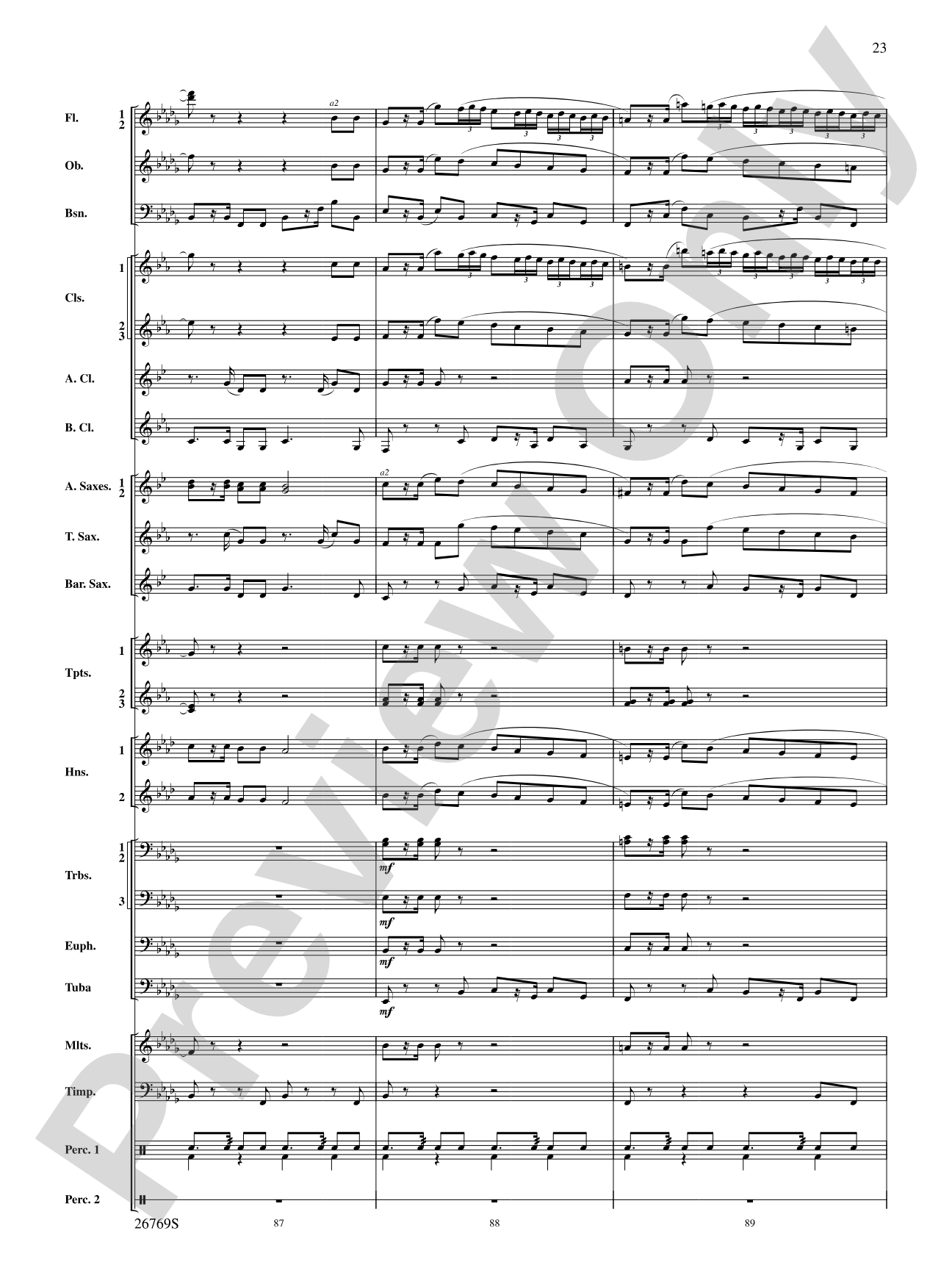 Variations on If I Only Had a Brain (from The Wizard of Oz): Score