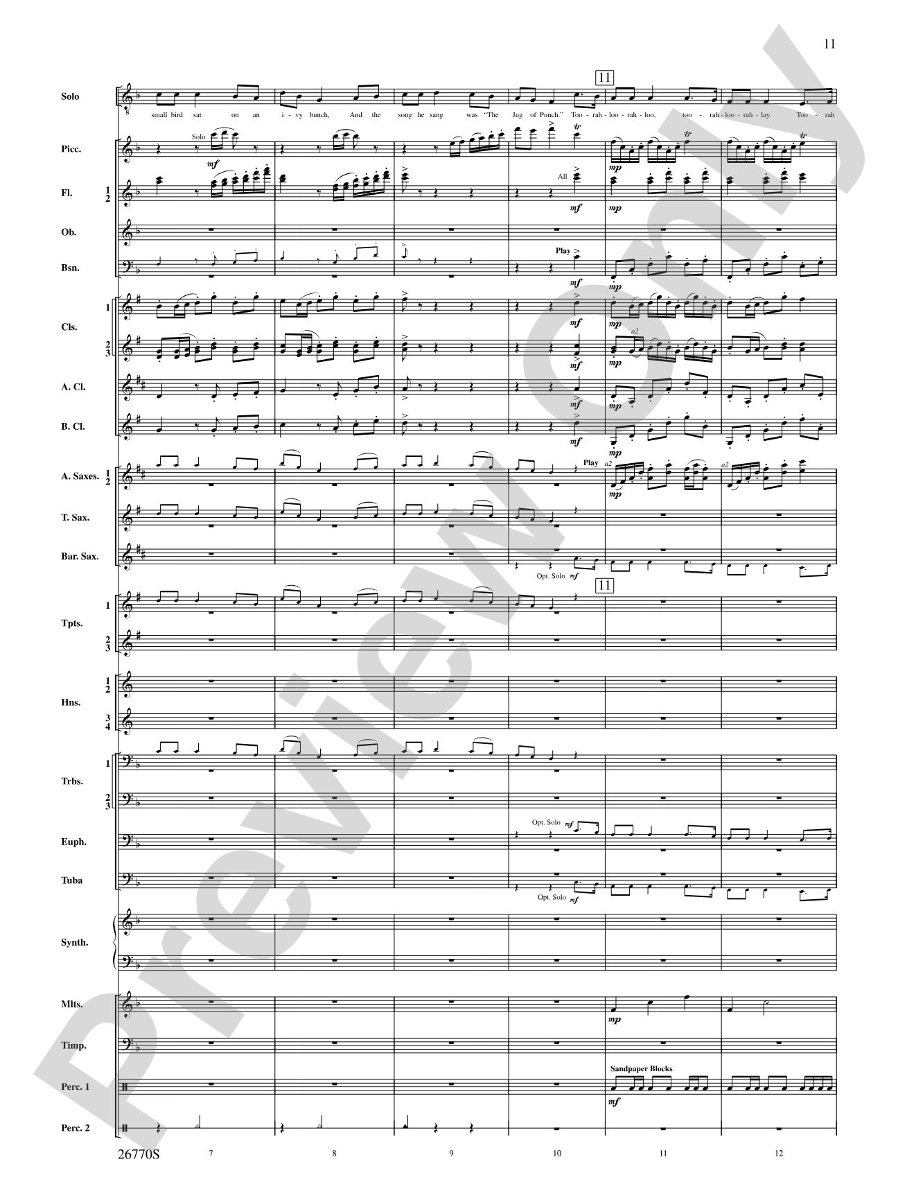 Irish Songs: Score