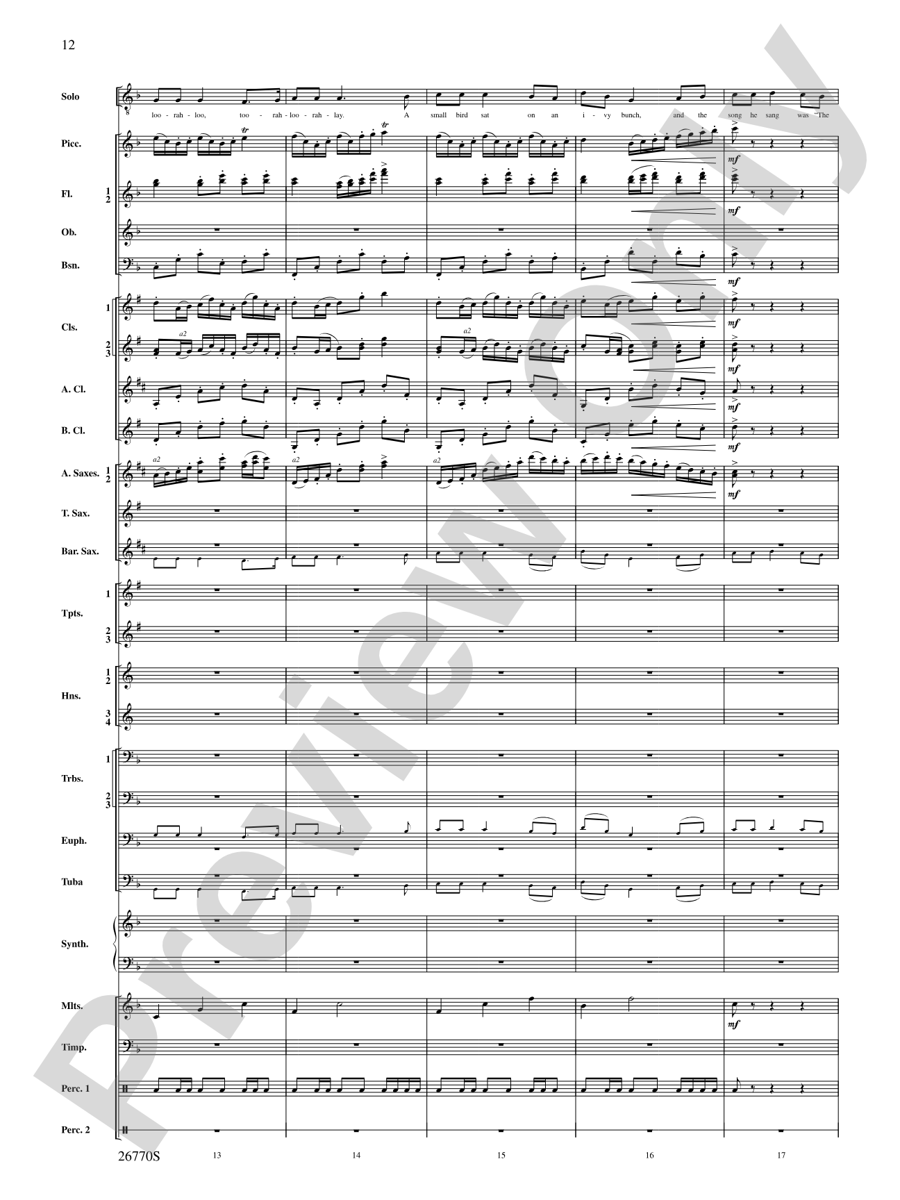 Irish Songs: Score