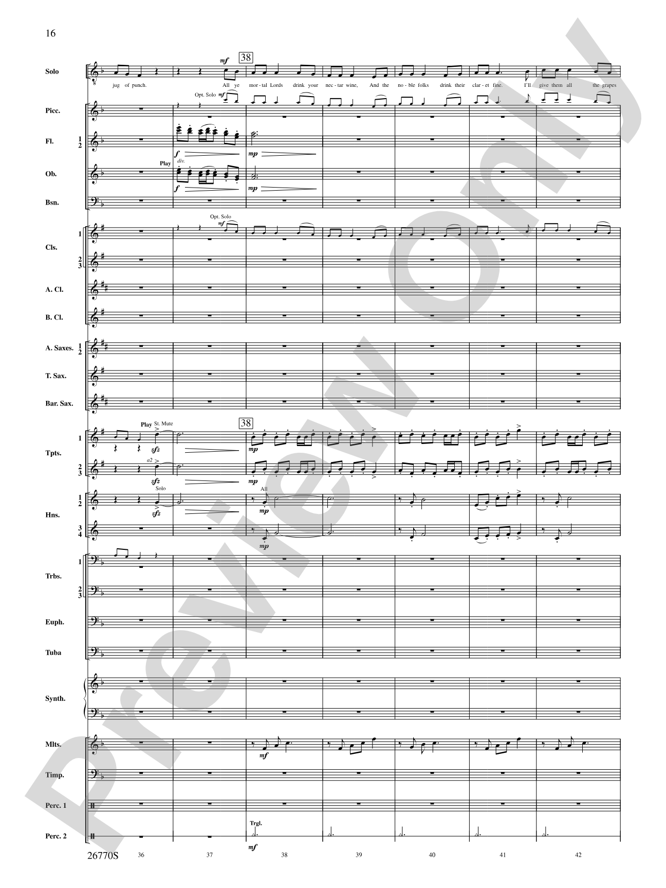 Irish Songs: Score