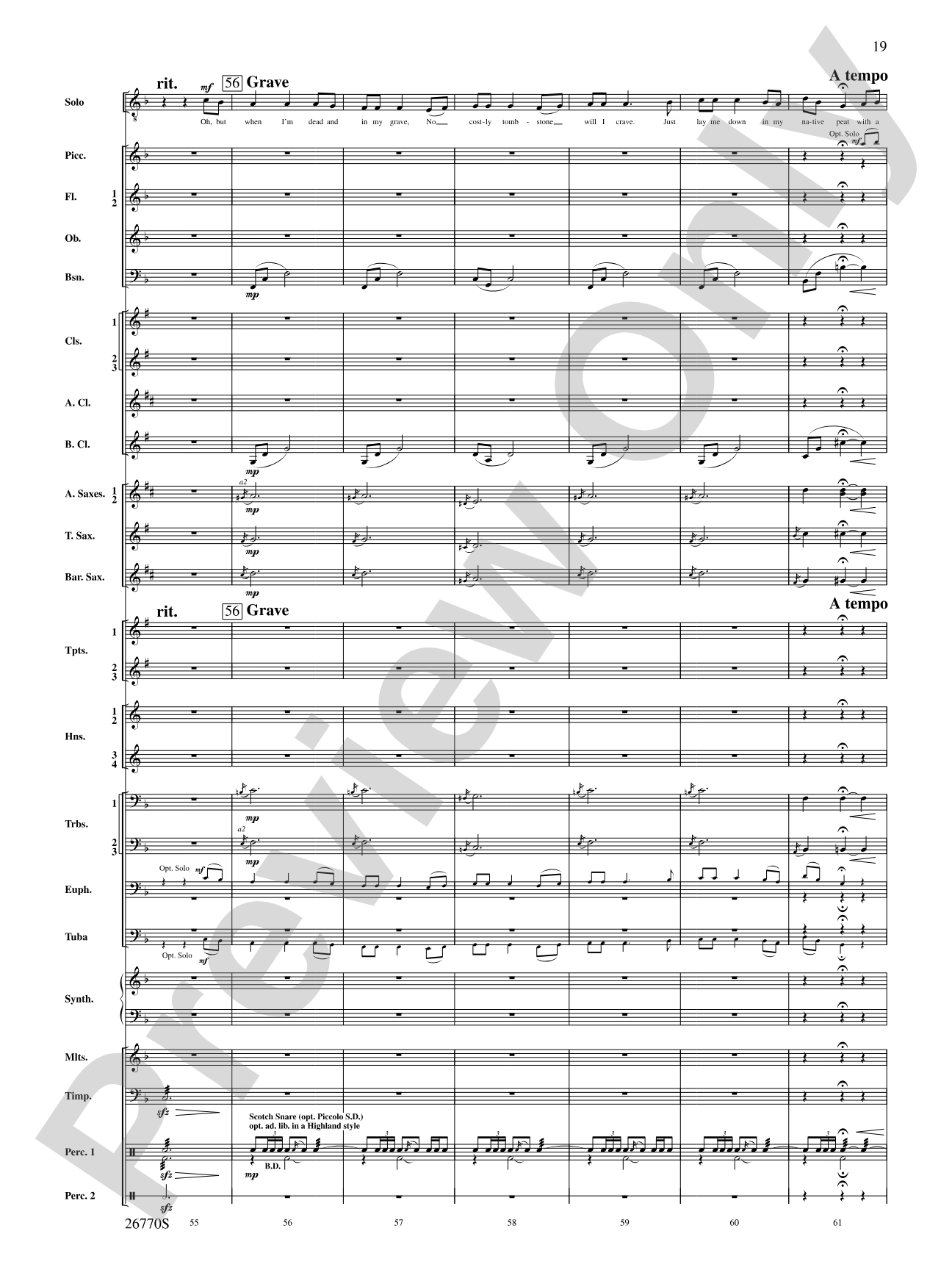 Irish Songs: Score
