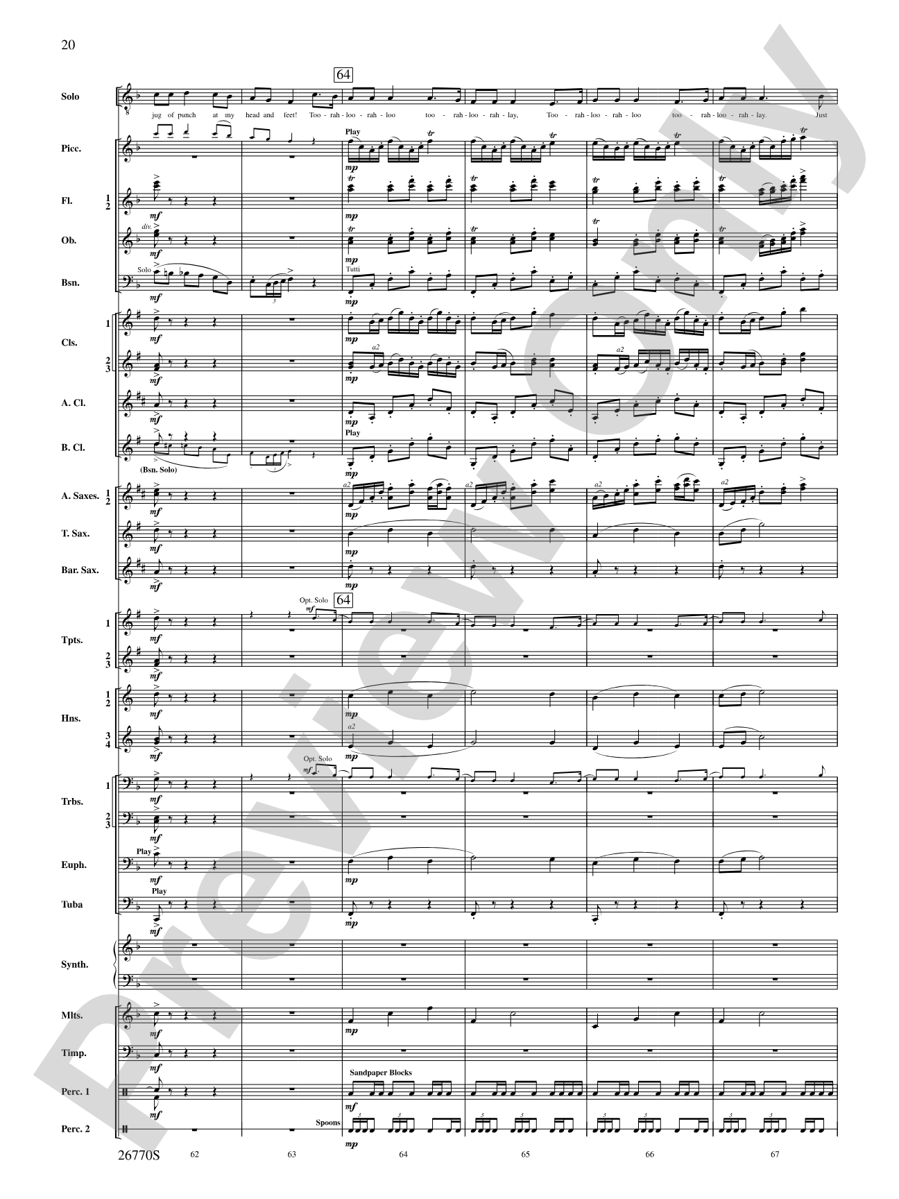 Irish Songs: Score