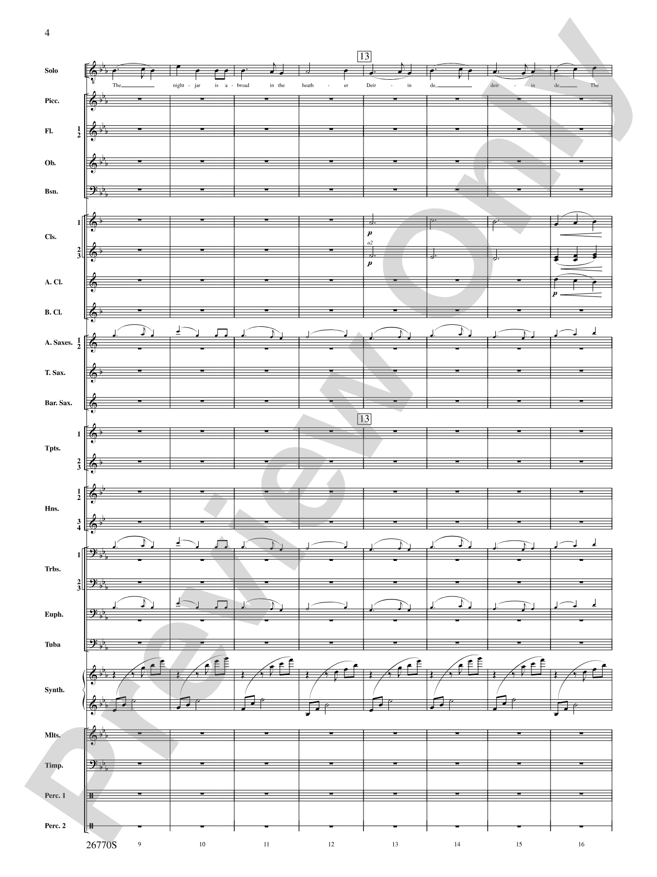 Irish Songs: Score