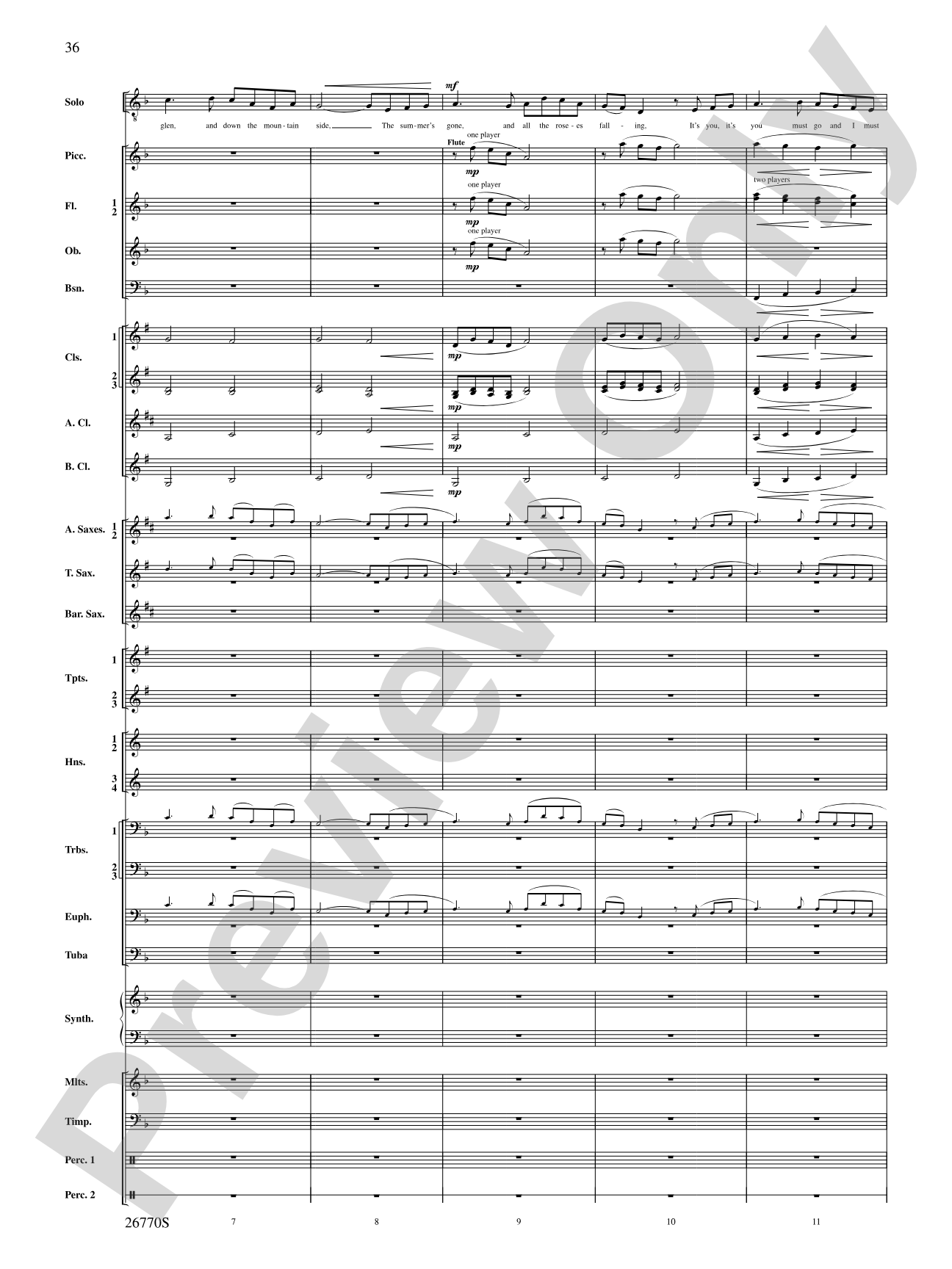 Irish Songs: Score