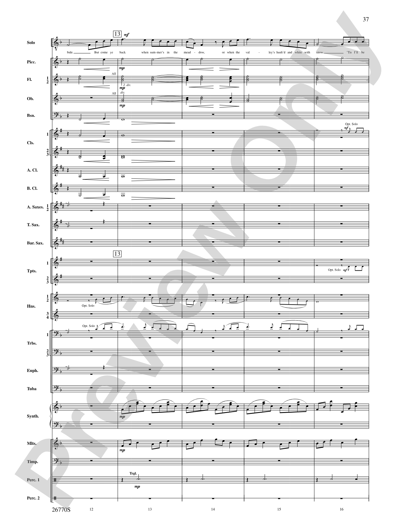 Irish Songs: Score