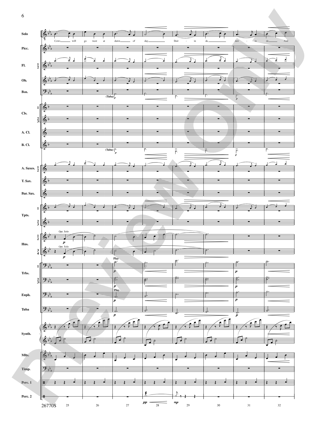 Irish Songs: Score