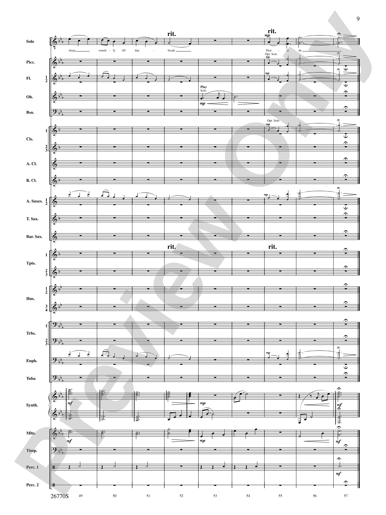 Irish Songs: Score