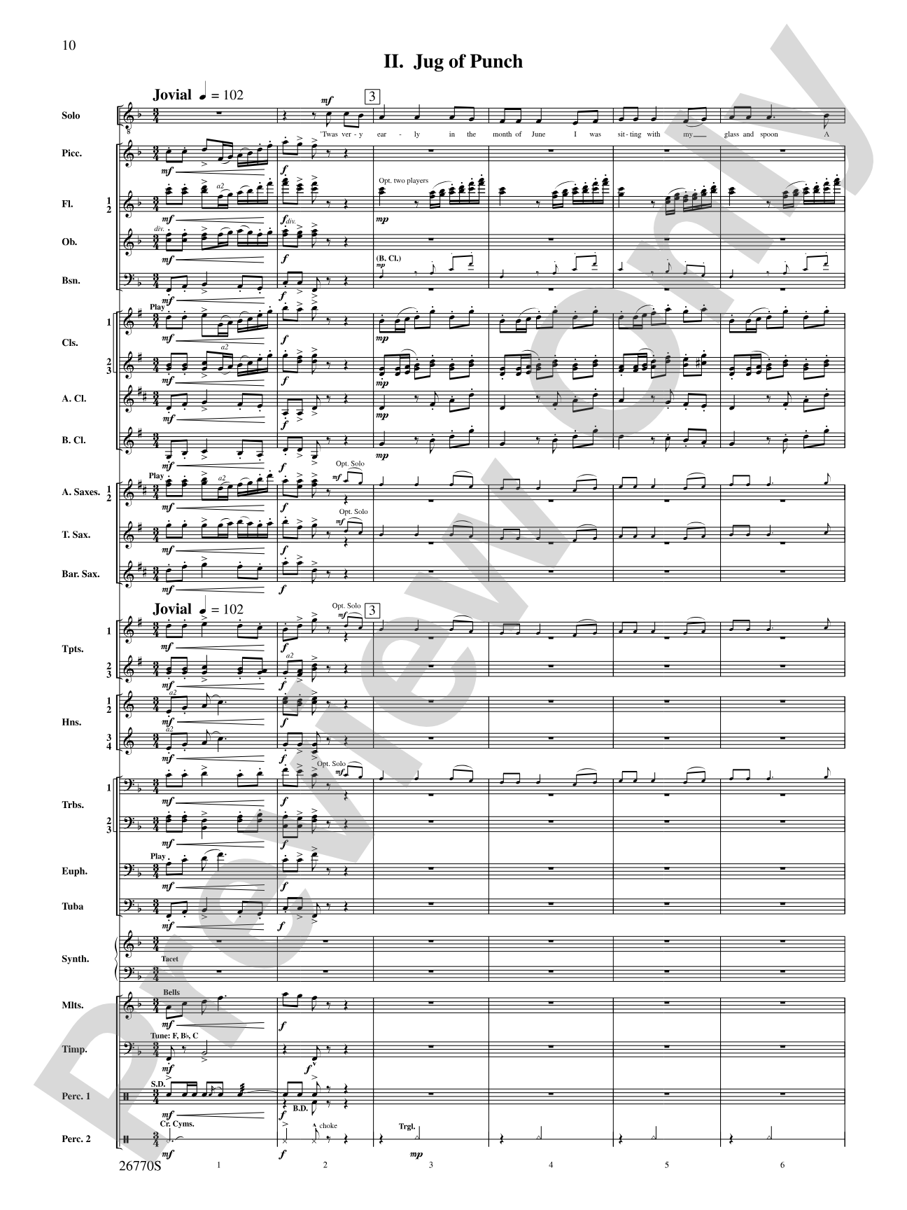 Irish Songs: Score