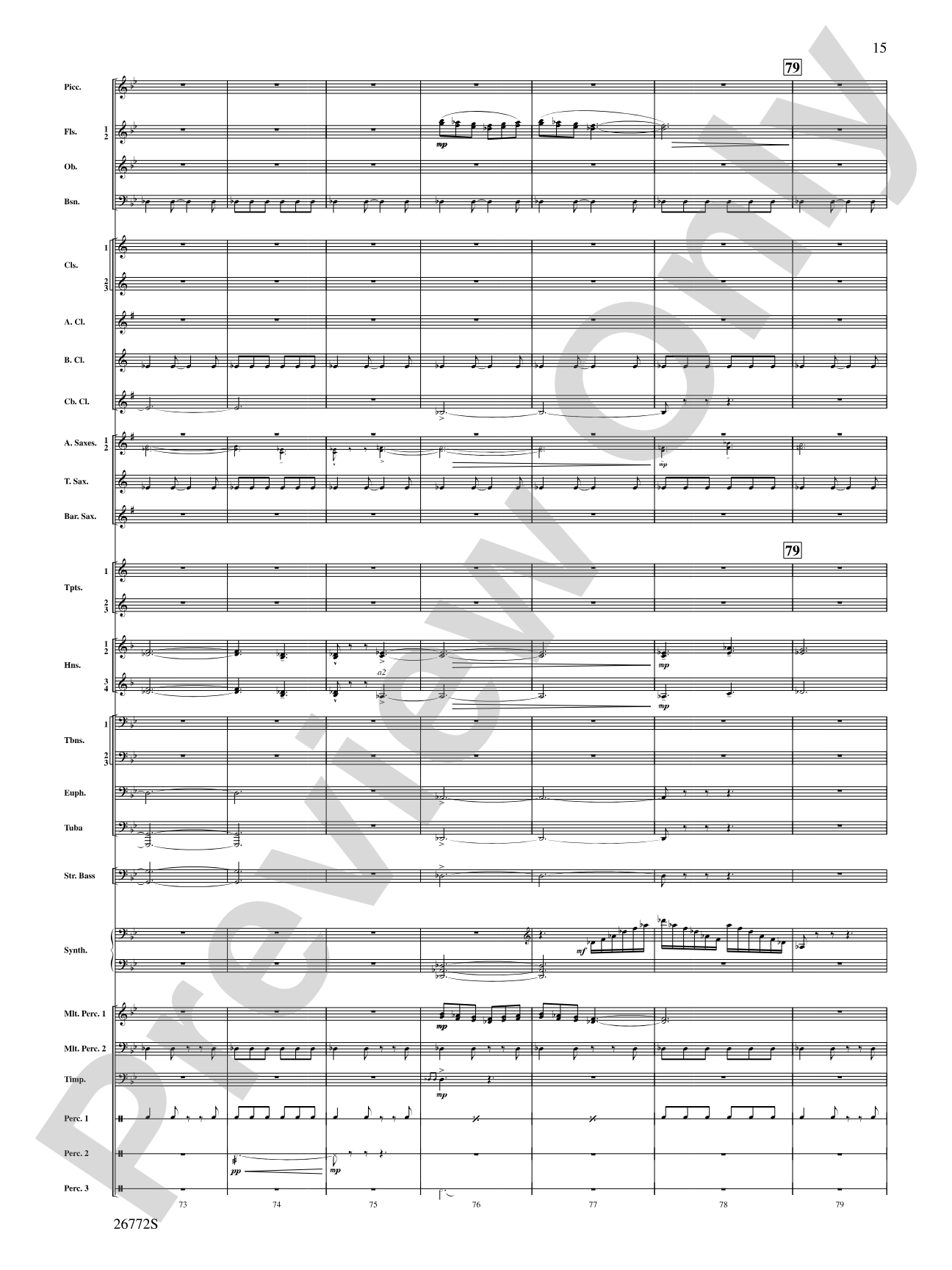 March: The Lion's Gate (Movement 1 from Sea to Sky): Concert Band Conductor Score & Parts