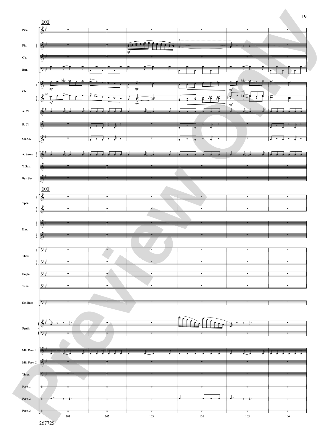 March: The Lion's Gate (Movement 1 from Sea to Sky): Concert Band Conductor Score & Parts