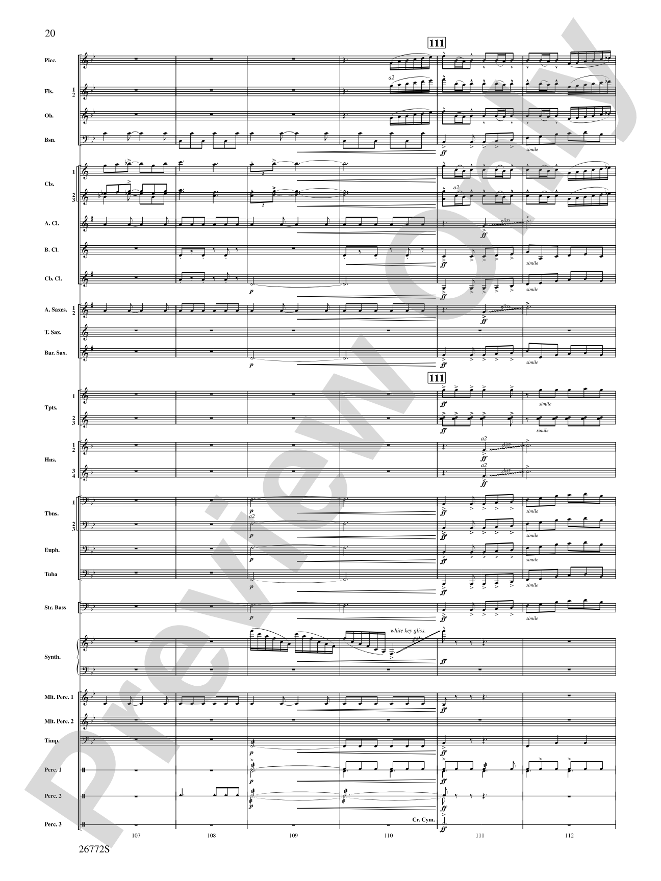 March: The Lion's Gate (Movement 1 from Sea to Sky): Concert Band Conductor Score & Parts
