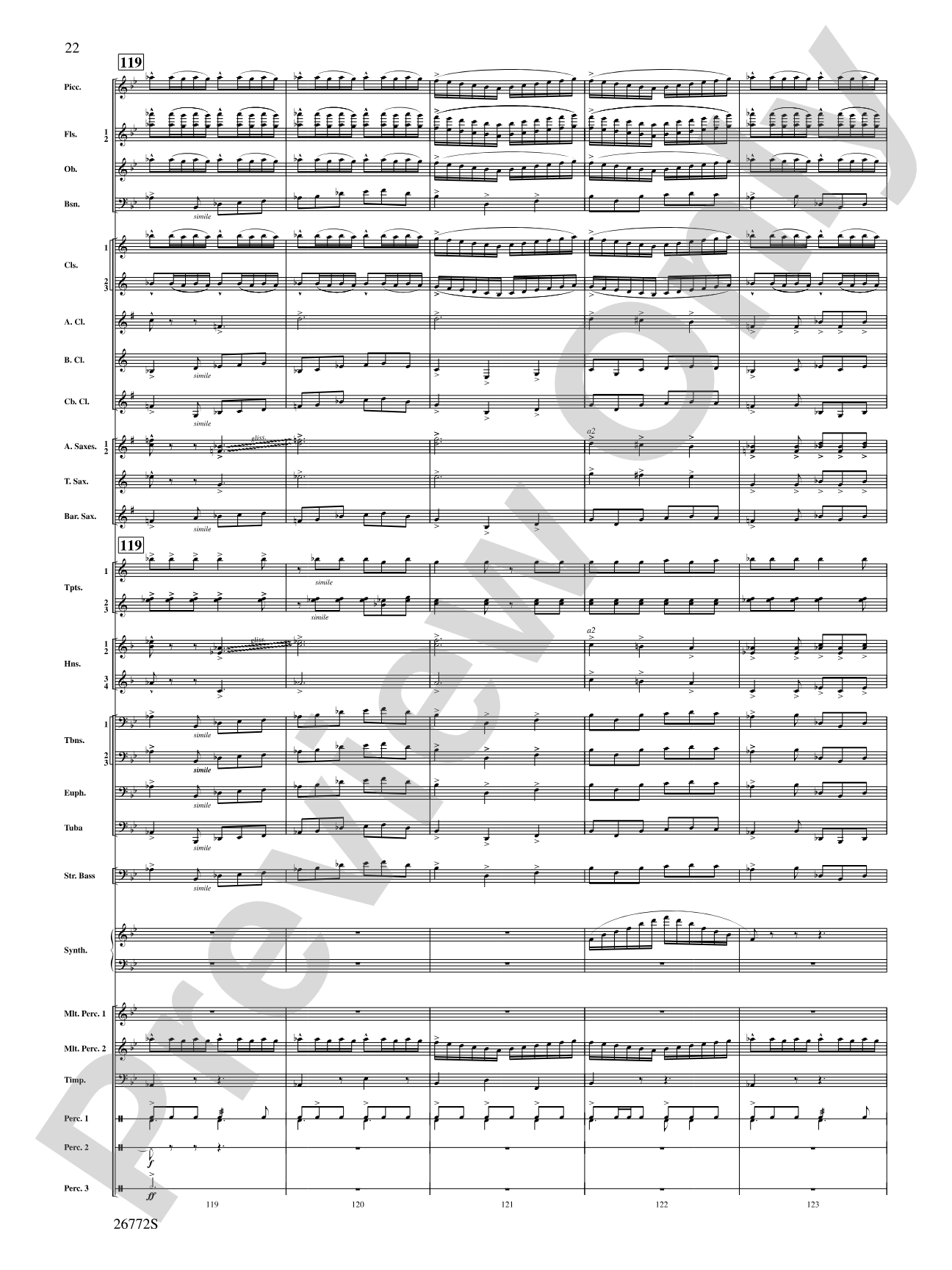 March: The Lion's Gate (Movement 1 from Sea to Sky): Concert Band Conductor Score & Parts