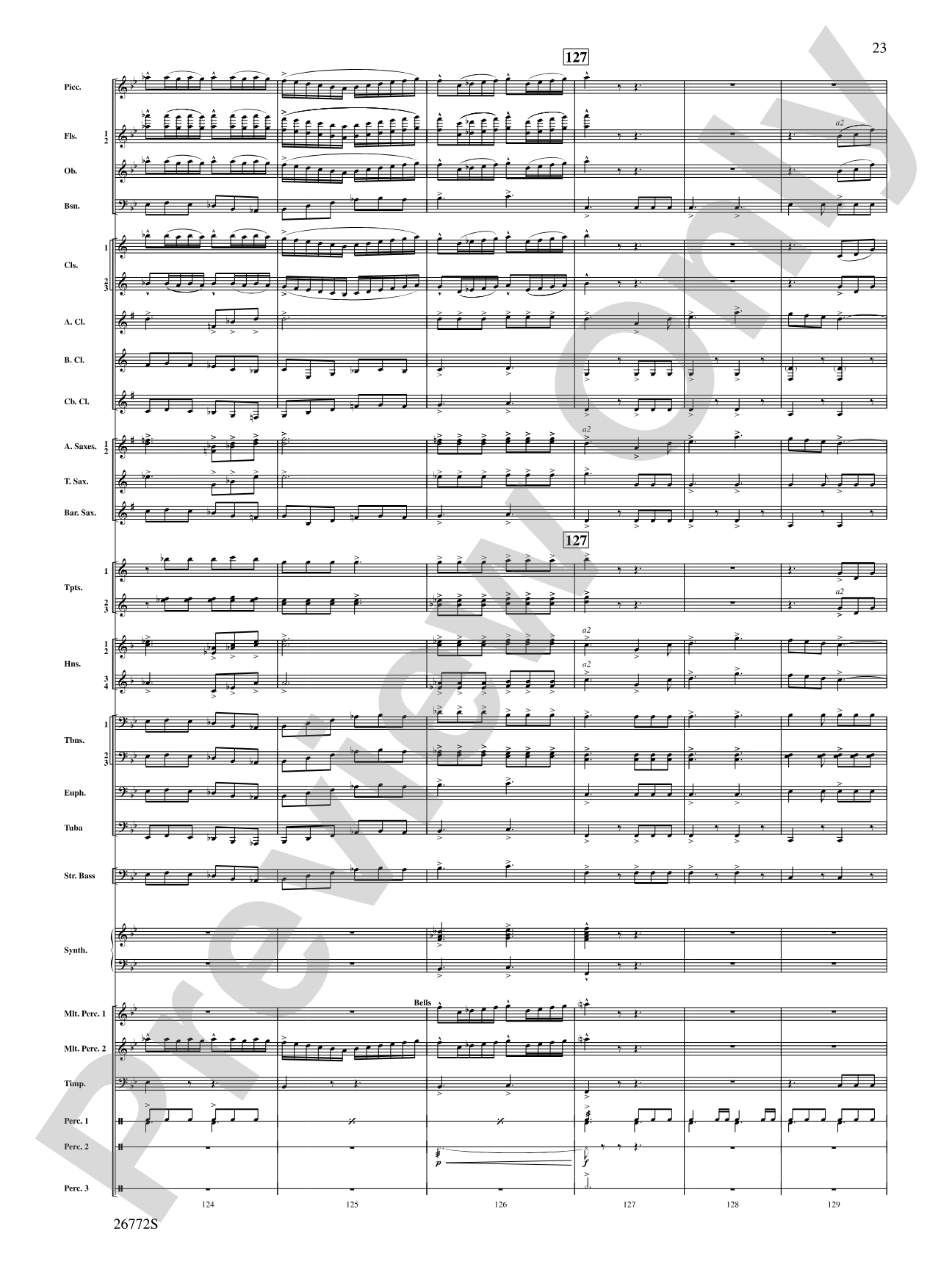 March: The Lion's Gate (Movement 1 from Sea to Sky): Concert Band Conductor Score & Parts