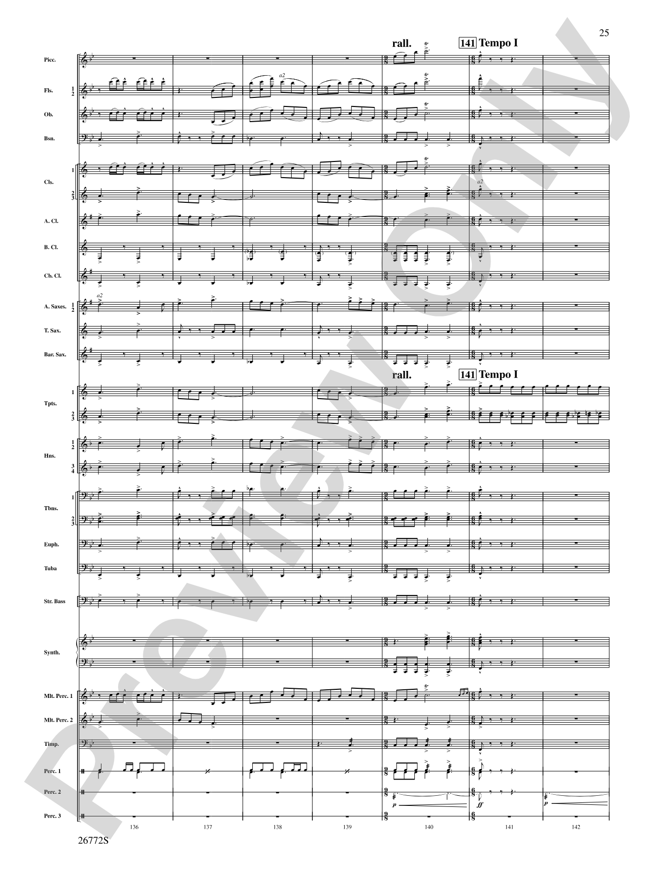 March: The Lion's Gate (Movement 1 from Sea to Sky): Concert Band Conductor Score & Parts