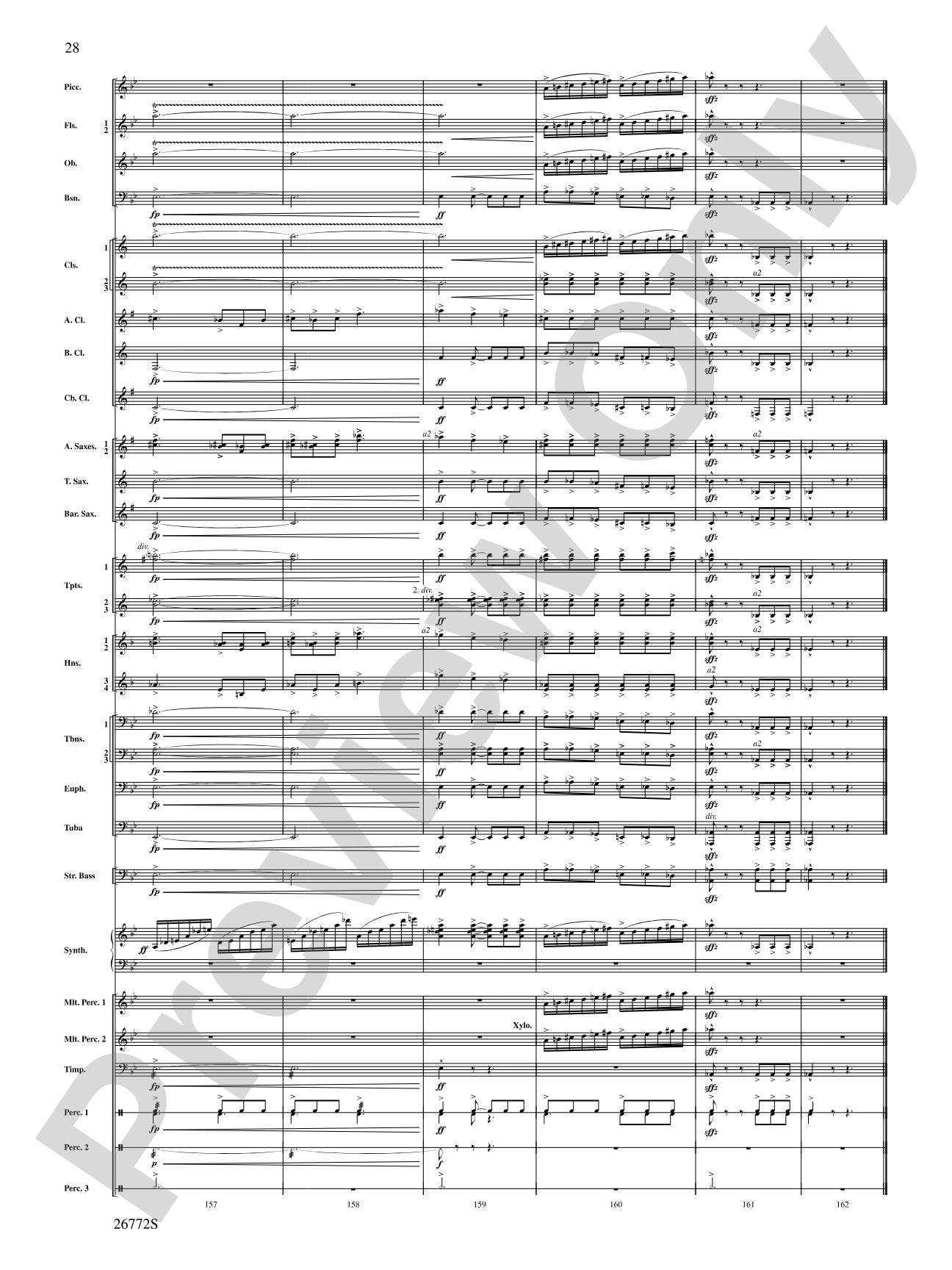 March: The Lion's Gate (Movement 1 from Sea to Sky): Concert Band Conductor Score & Parts