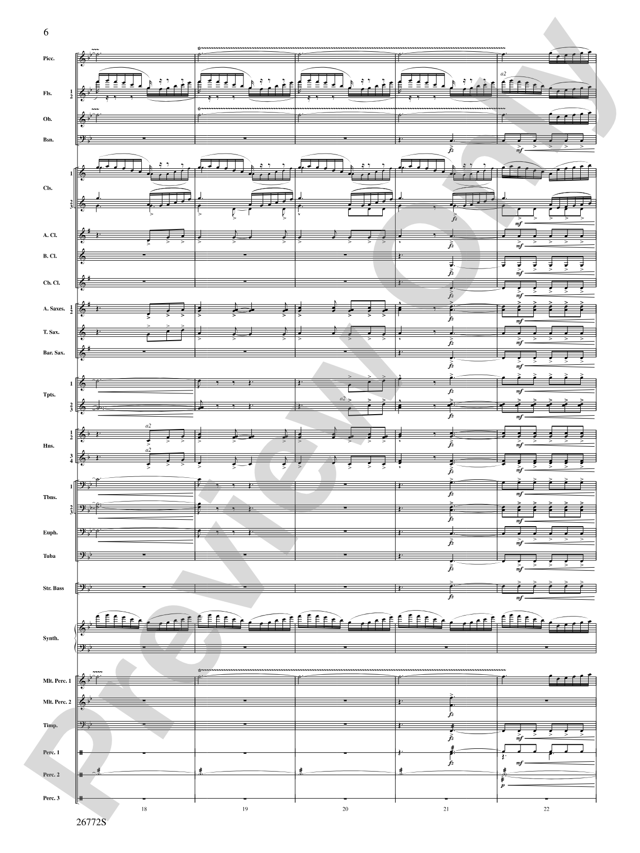 March: The Lion's Gate (Movement 1 from Sea to Sky): Concert Band Conductor Score & Parts