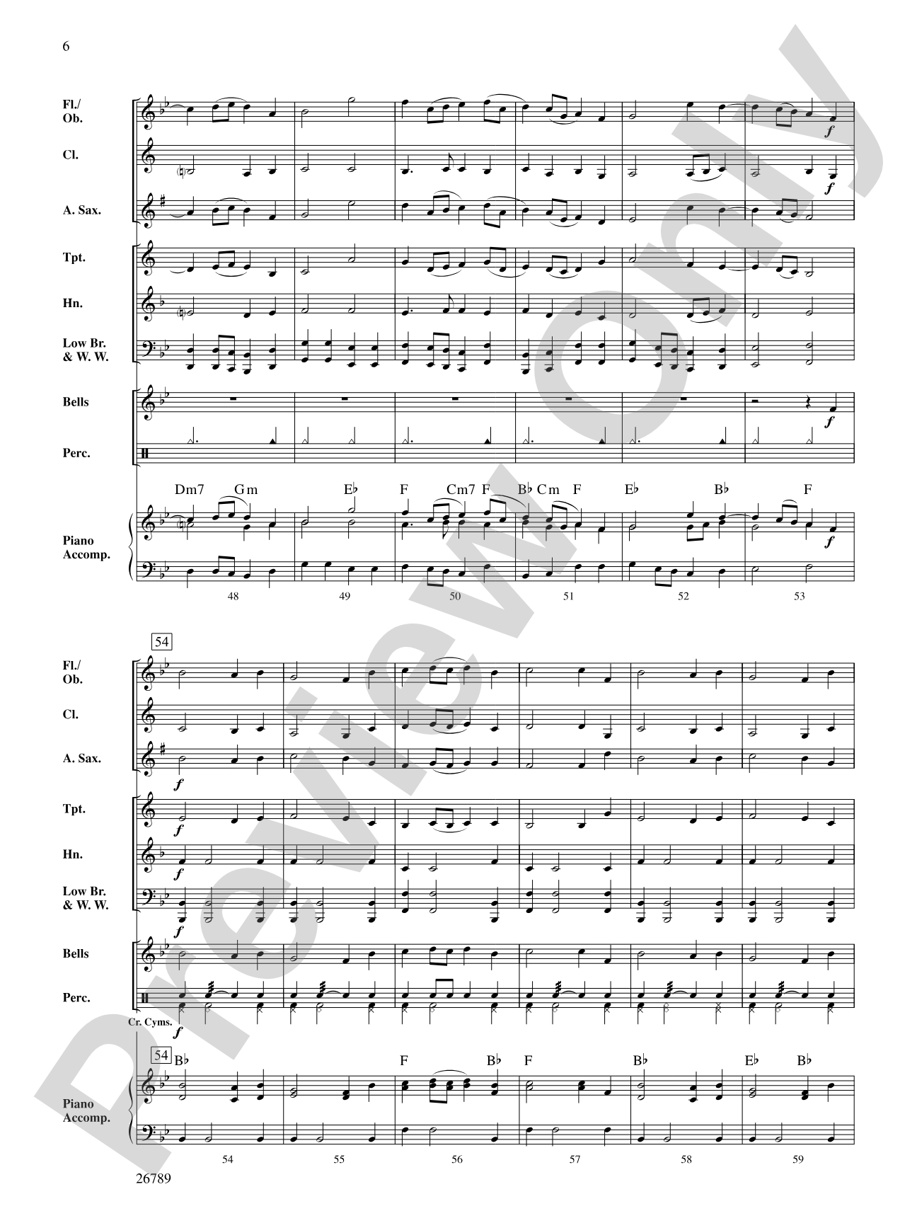 The Big Three: Concert Band Conductor Score & Parts