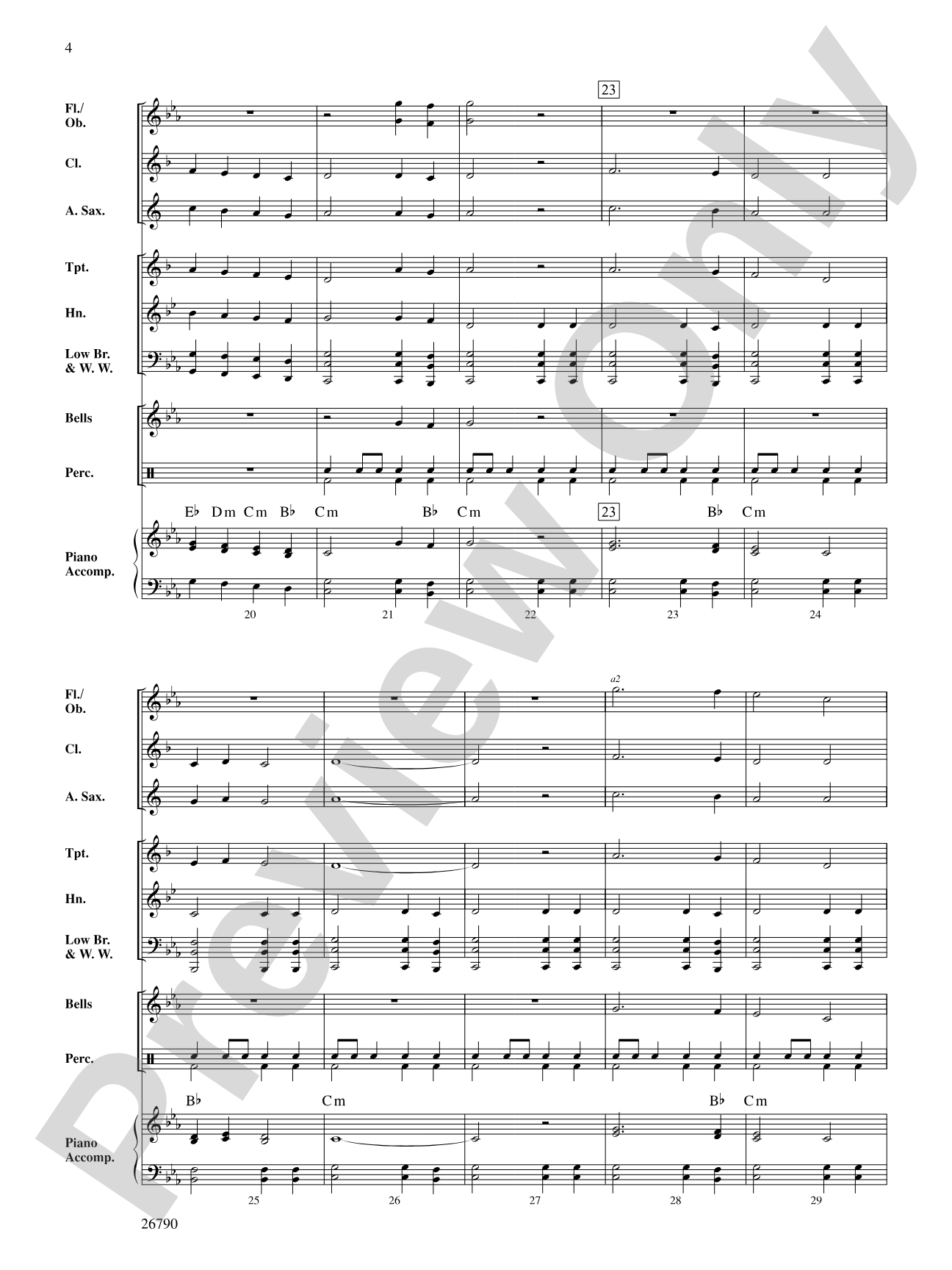 Procession of the Kings: Concert Band Conductor Score & Parts