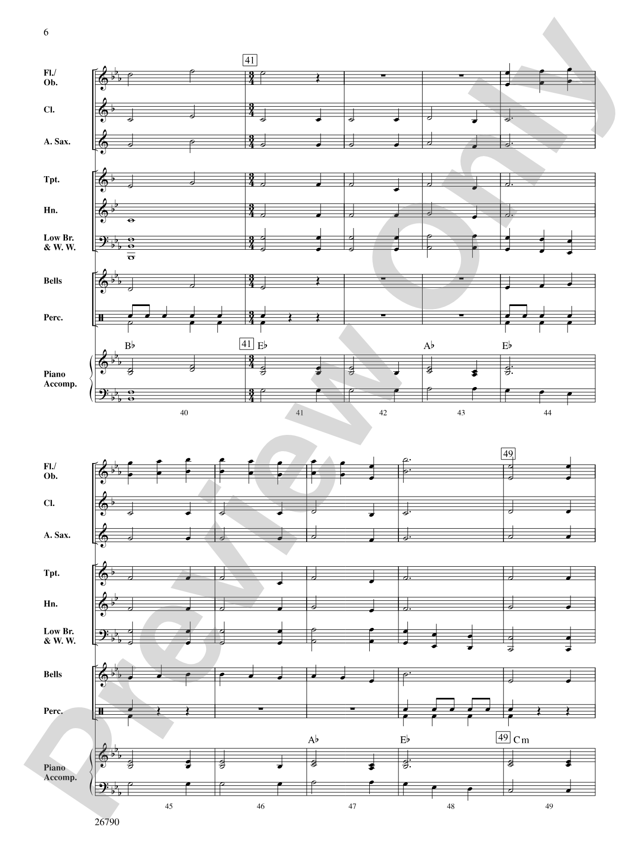 Procession of the Kings: Concert Band Conductor Score & Parts