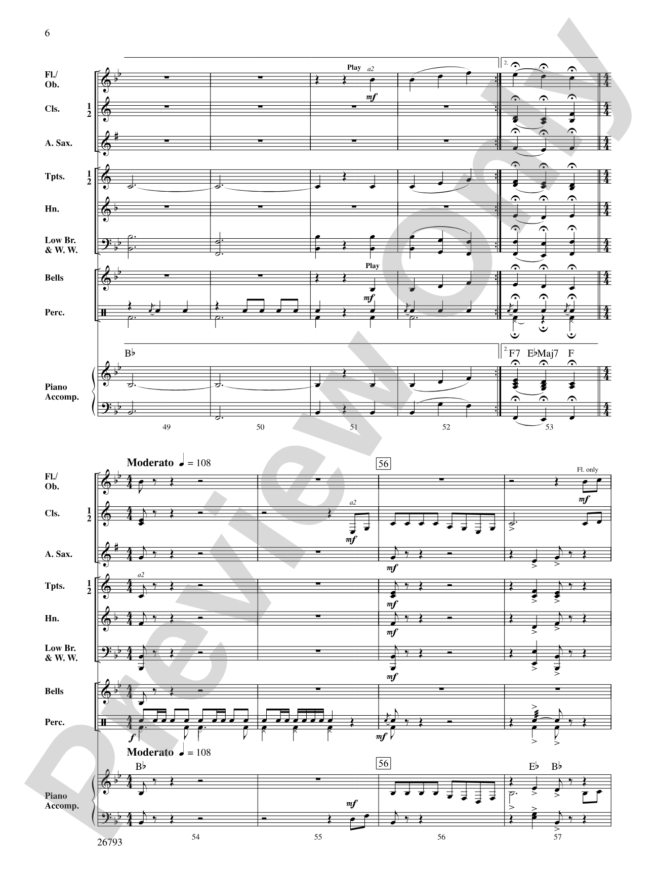Mountain Songs: Concert Band Conductor Score & Parts