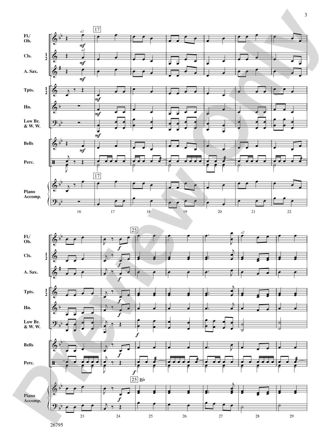 Marching Marines: Concert Band Conductor Score & Parts