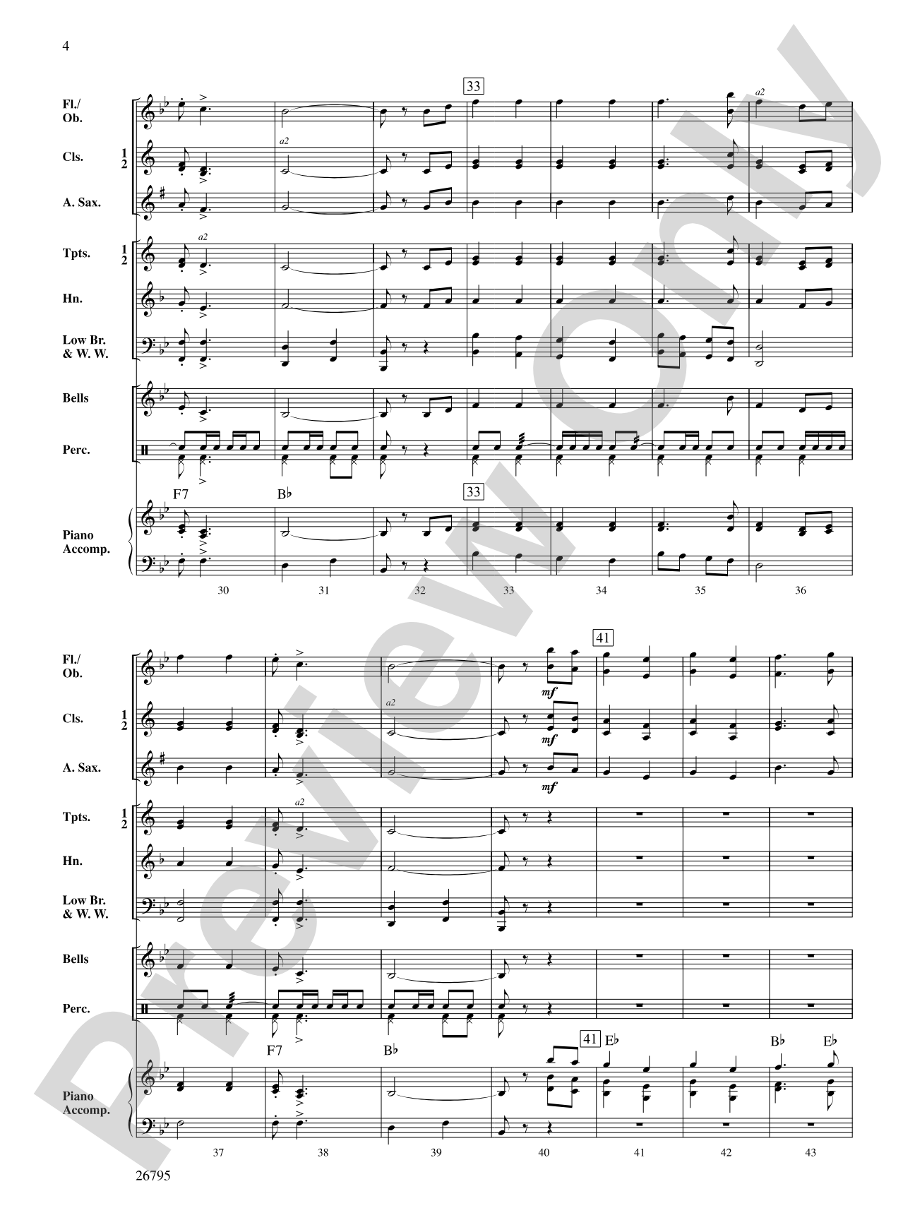 Marching Marines: Concert Band Conductor Score & Parts