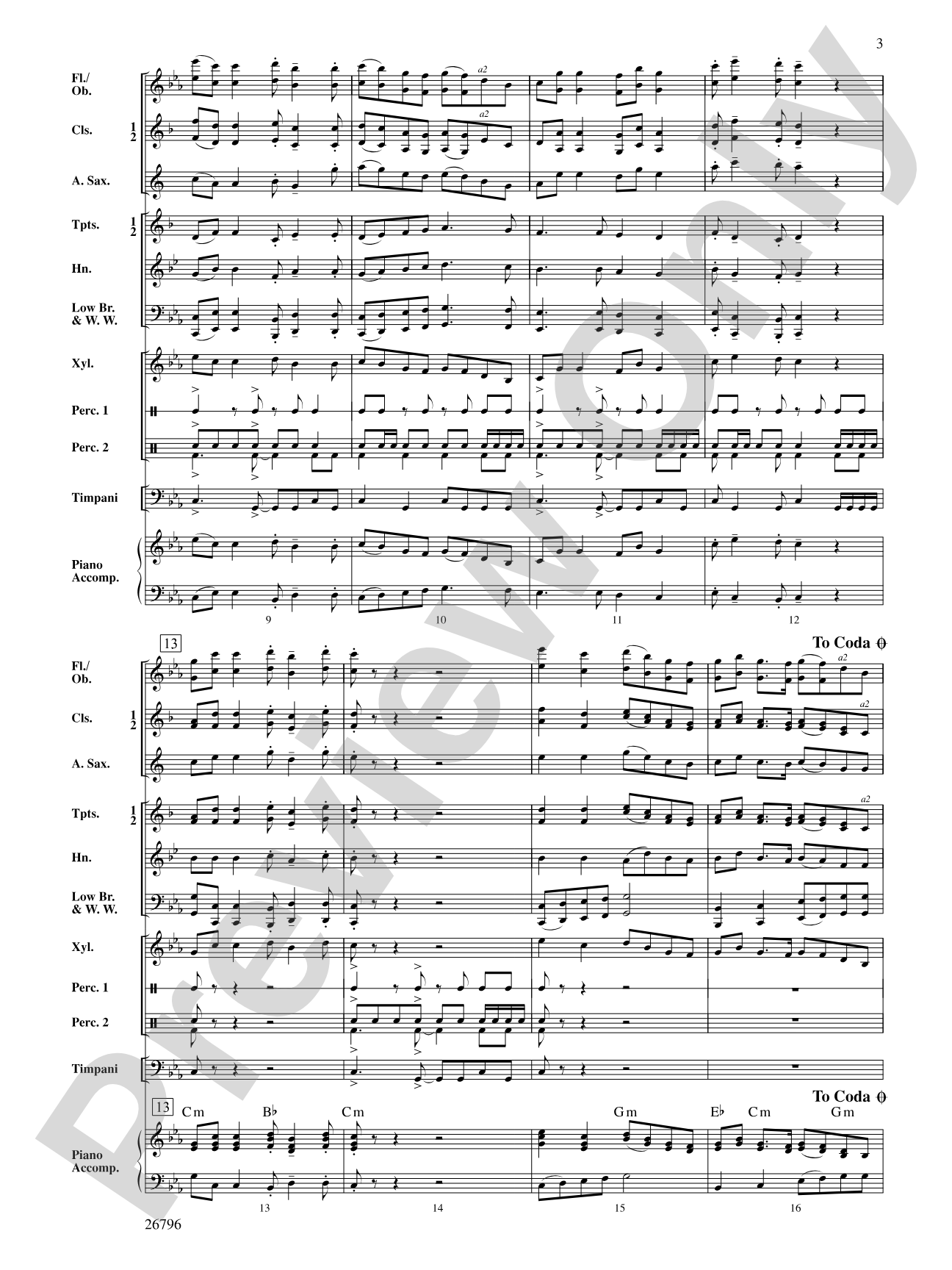 Temple of Sinawava: Concert Band Conductor Score & Parts