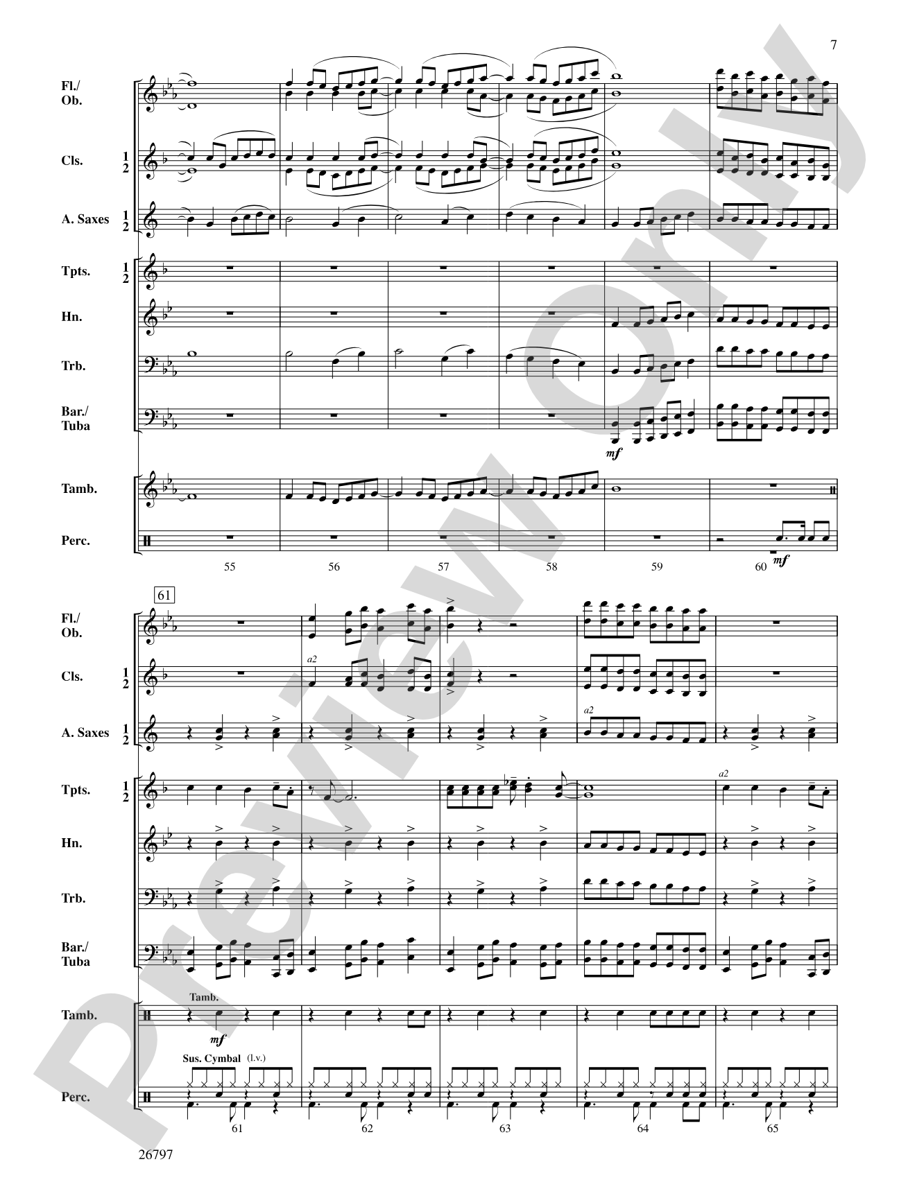 Soul Express: Concert Band Conductor Score & Parts
