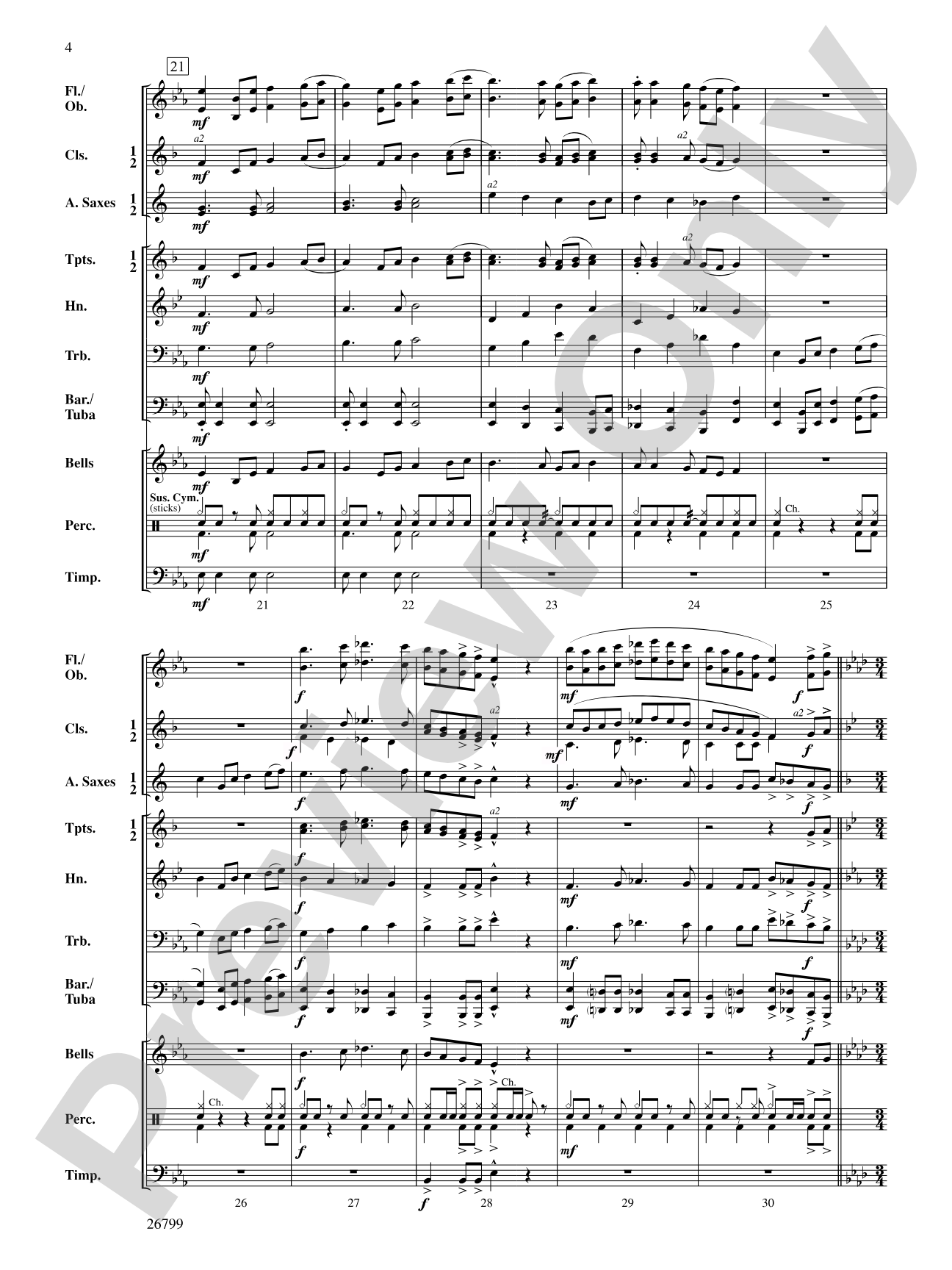 New Life Celebration: Concert Band Conductor Score & Parts