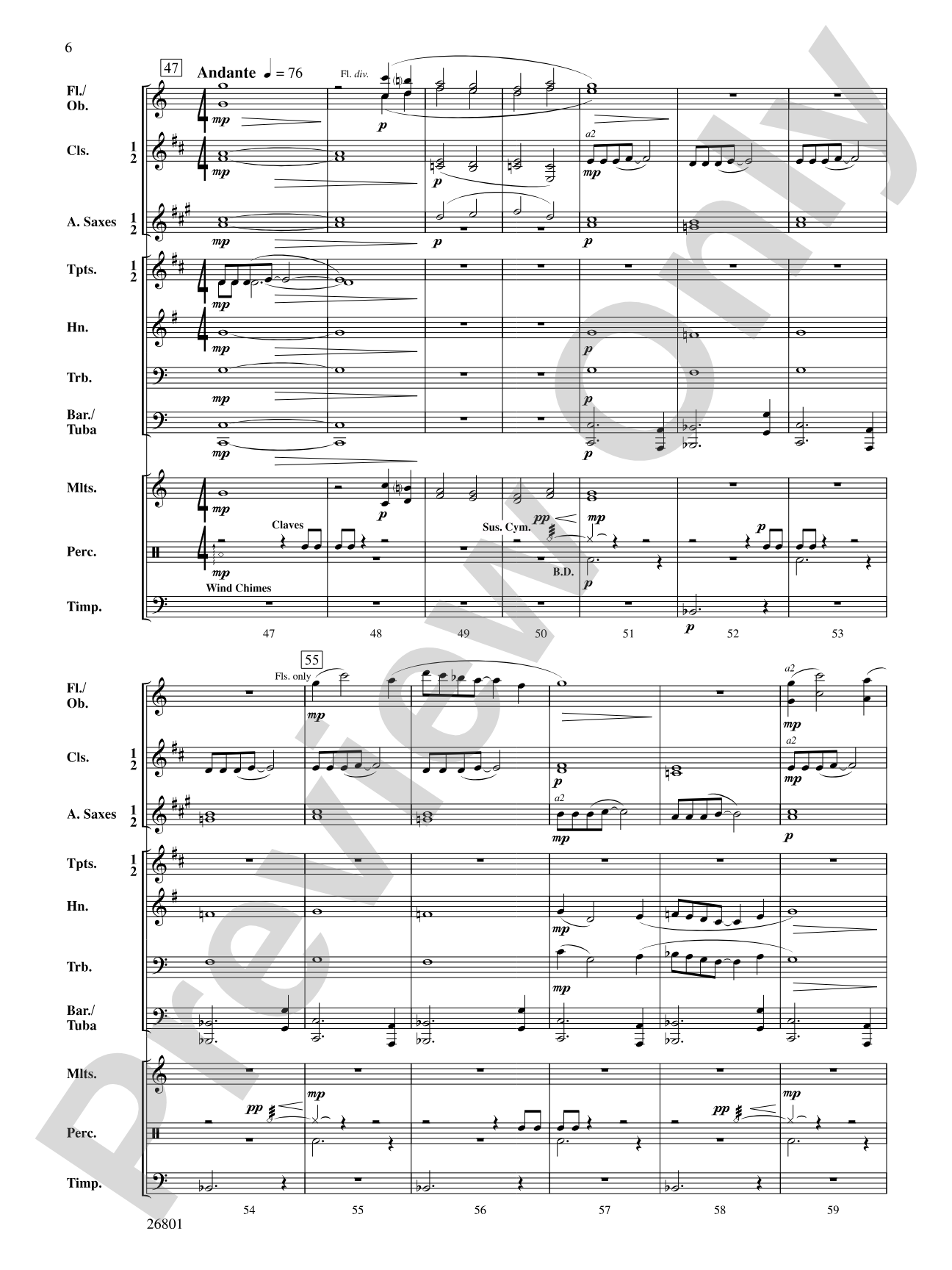 Albemarle Fantasy: Concert Band Conductor Score & Parts