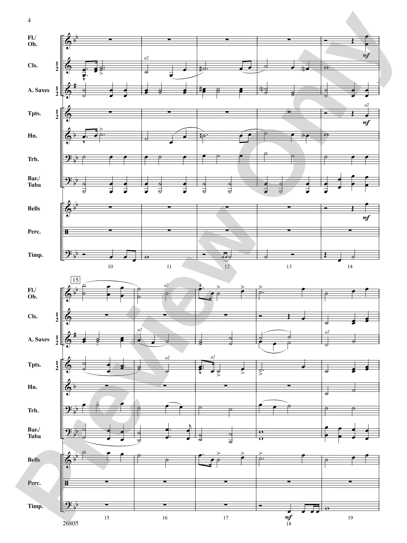 Integrity: Concert Band Conductor Score & Parts
