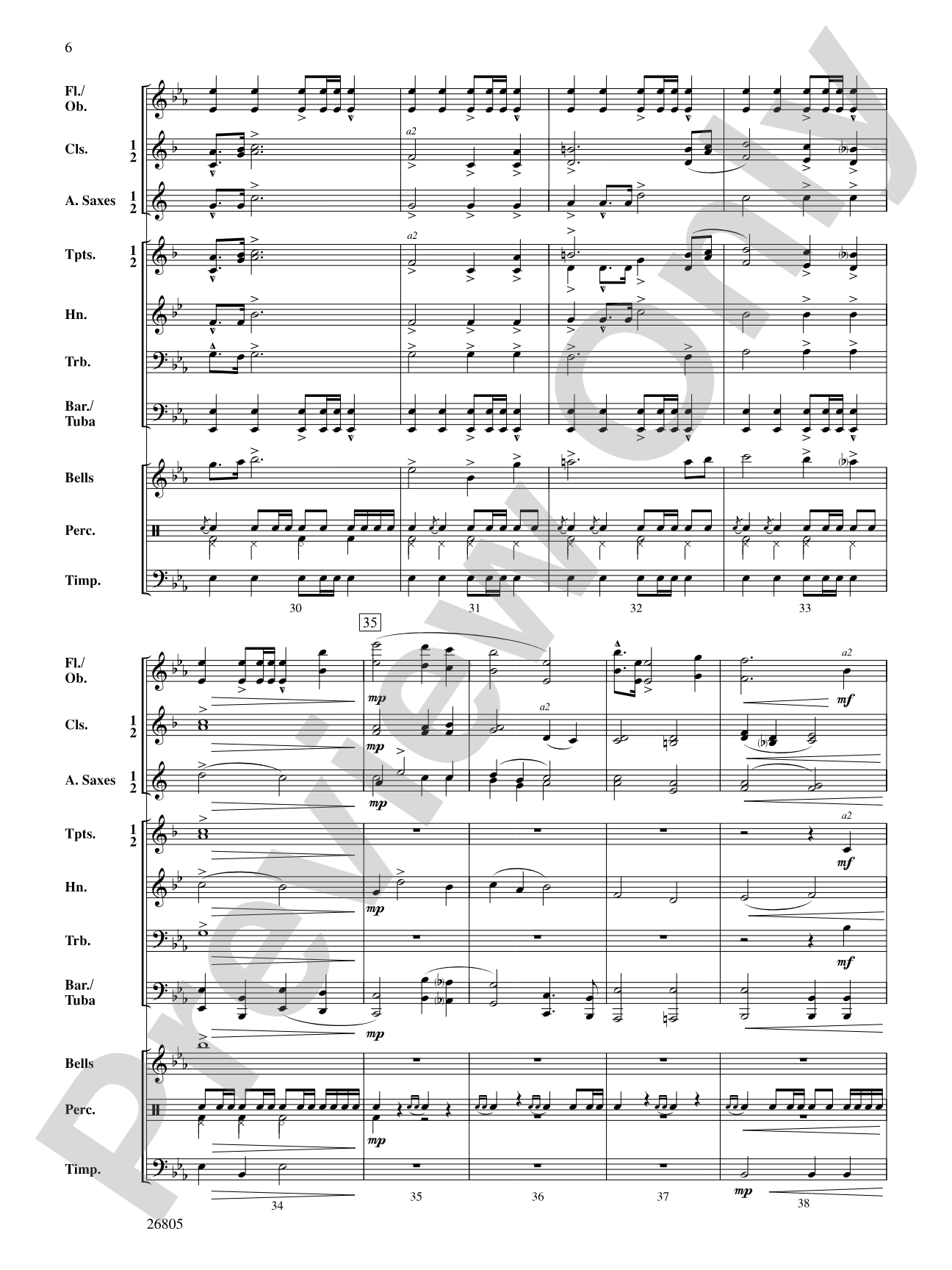 Integrity: Concert Band Conductor Score & Parts