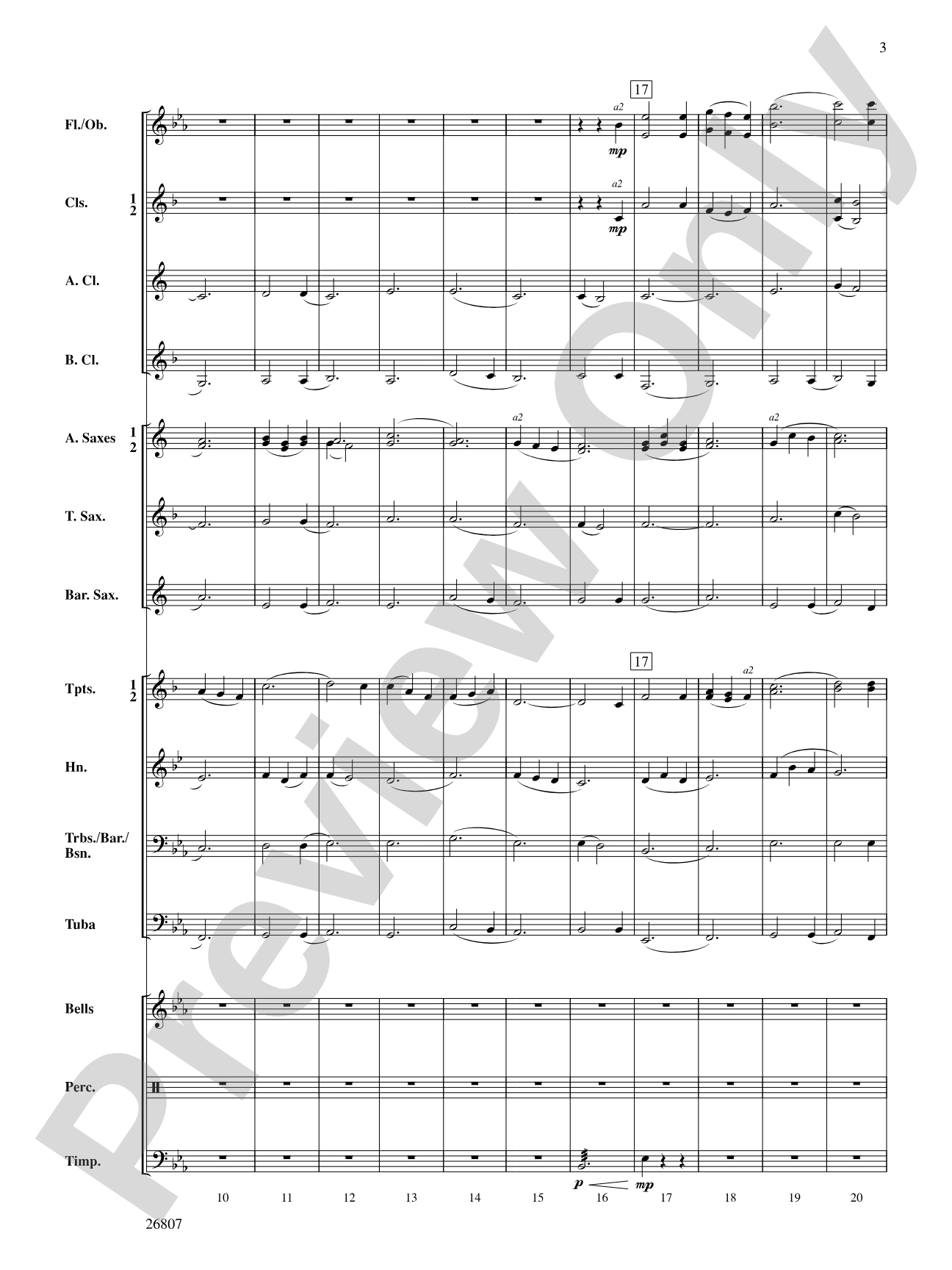 An Australian Sea Ballad: Concert Band Conductor Score & Parts