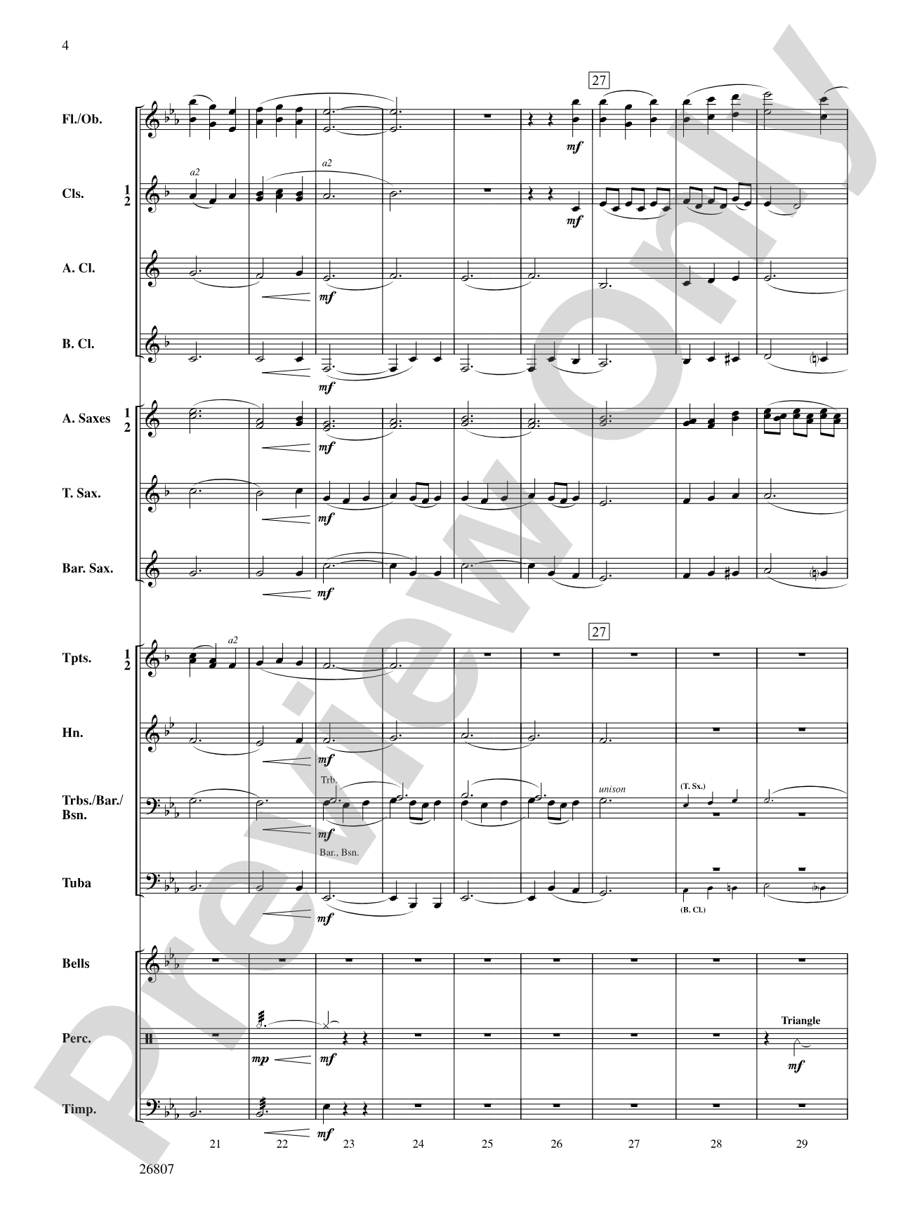 An Australian Sea Ballad: Concert Band Conductor Score & Parts