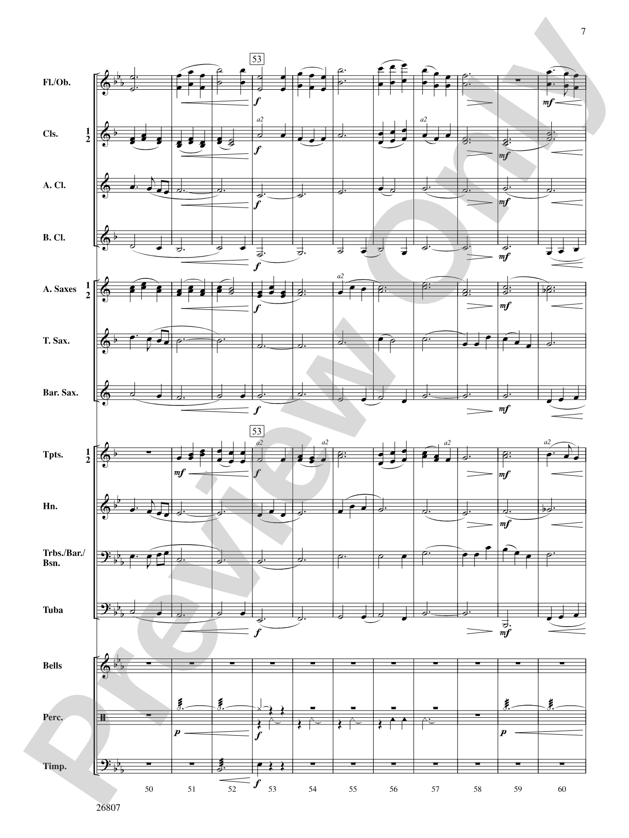An Australian Sea Ballad: Concert Band Conductor Score & Parts
