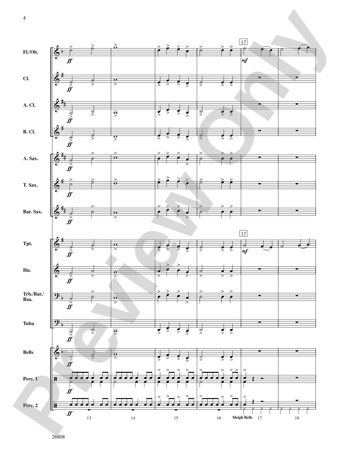 Defender of Time: Concert Band Conductor Score & Parts