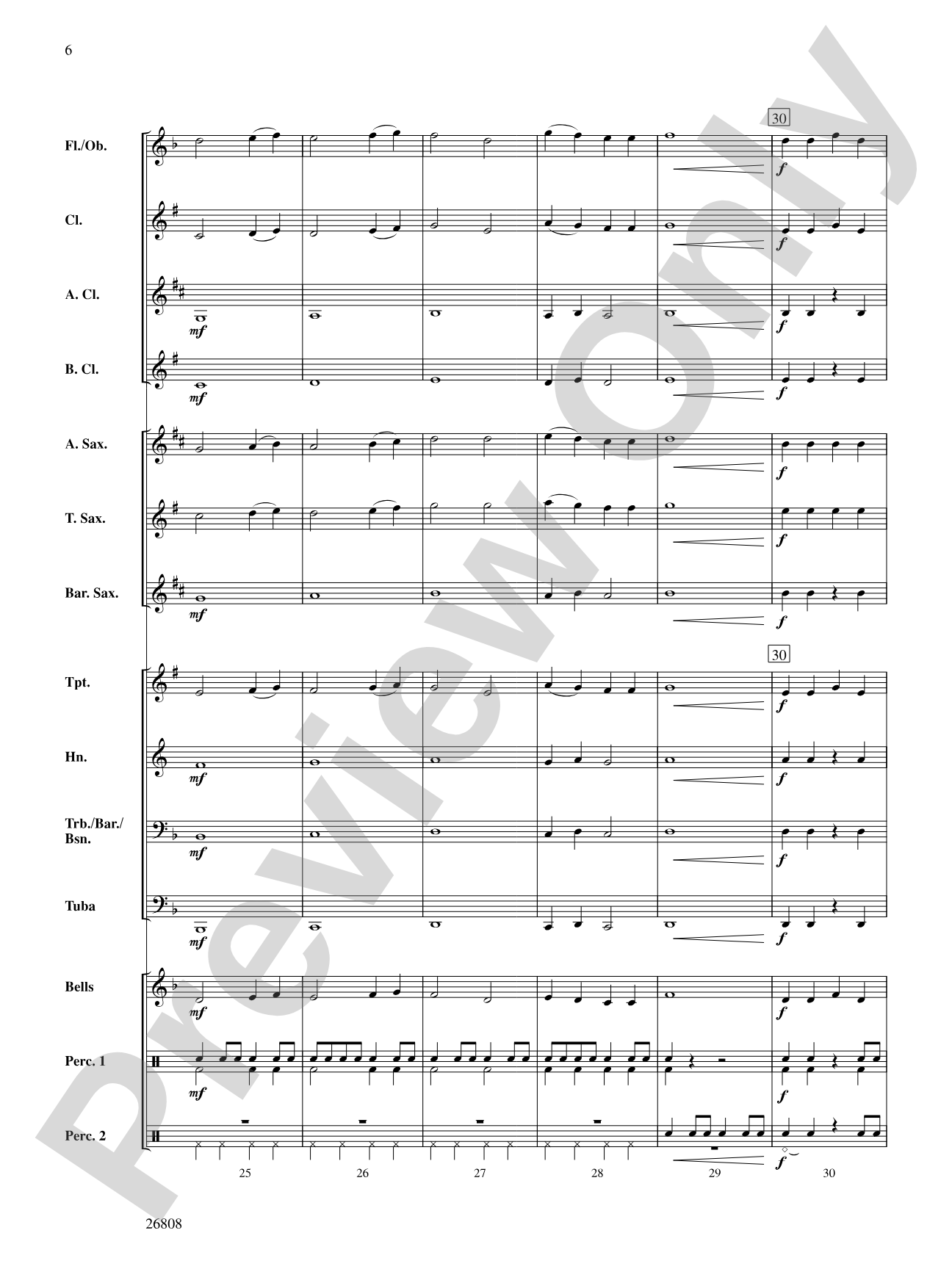 Defender of Time: Concert Band Conductor Score & Parts