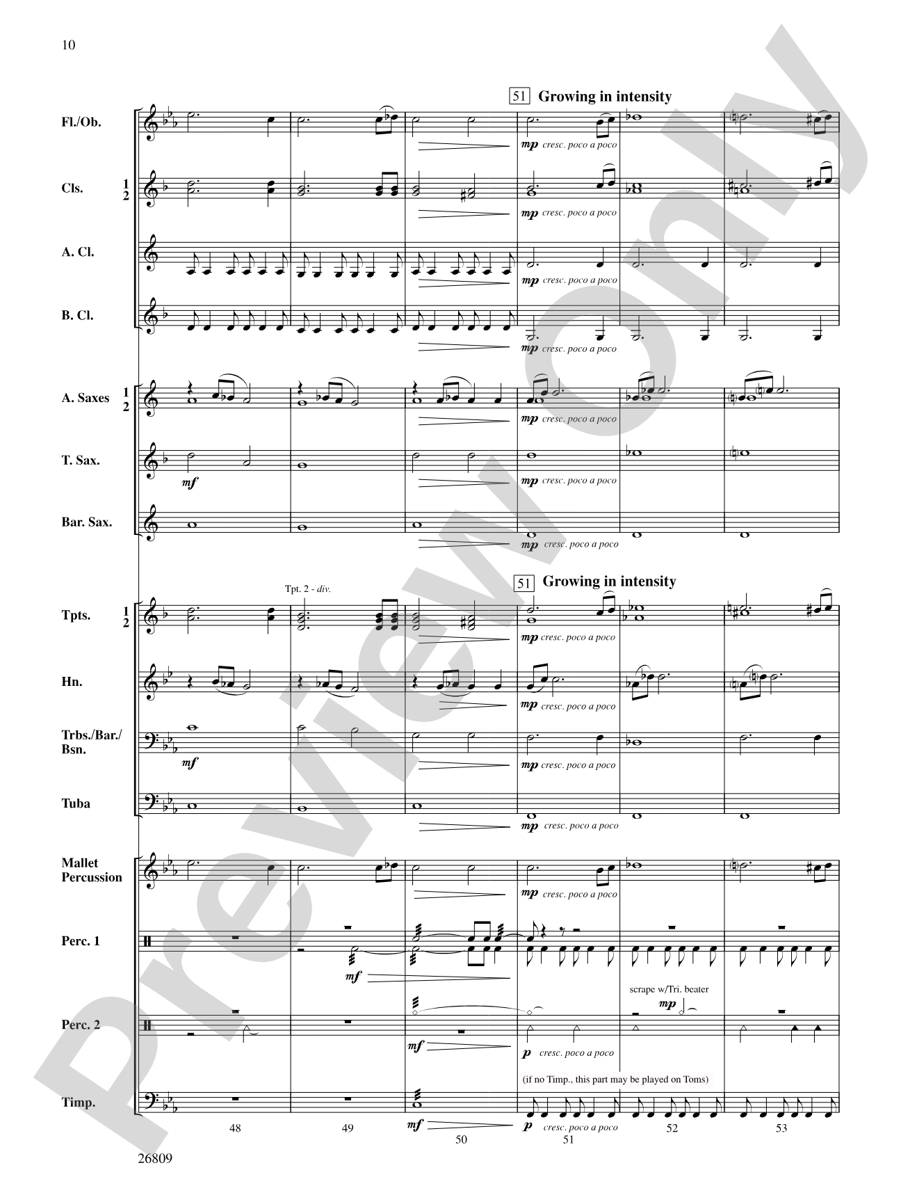 The Escape of the Shadow Men: Concert Band Conductor Score & Parts