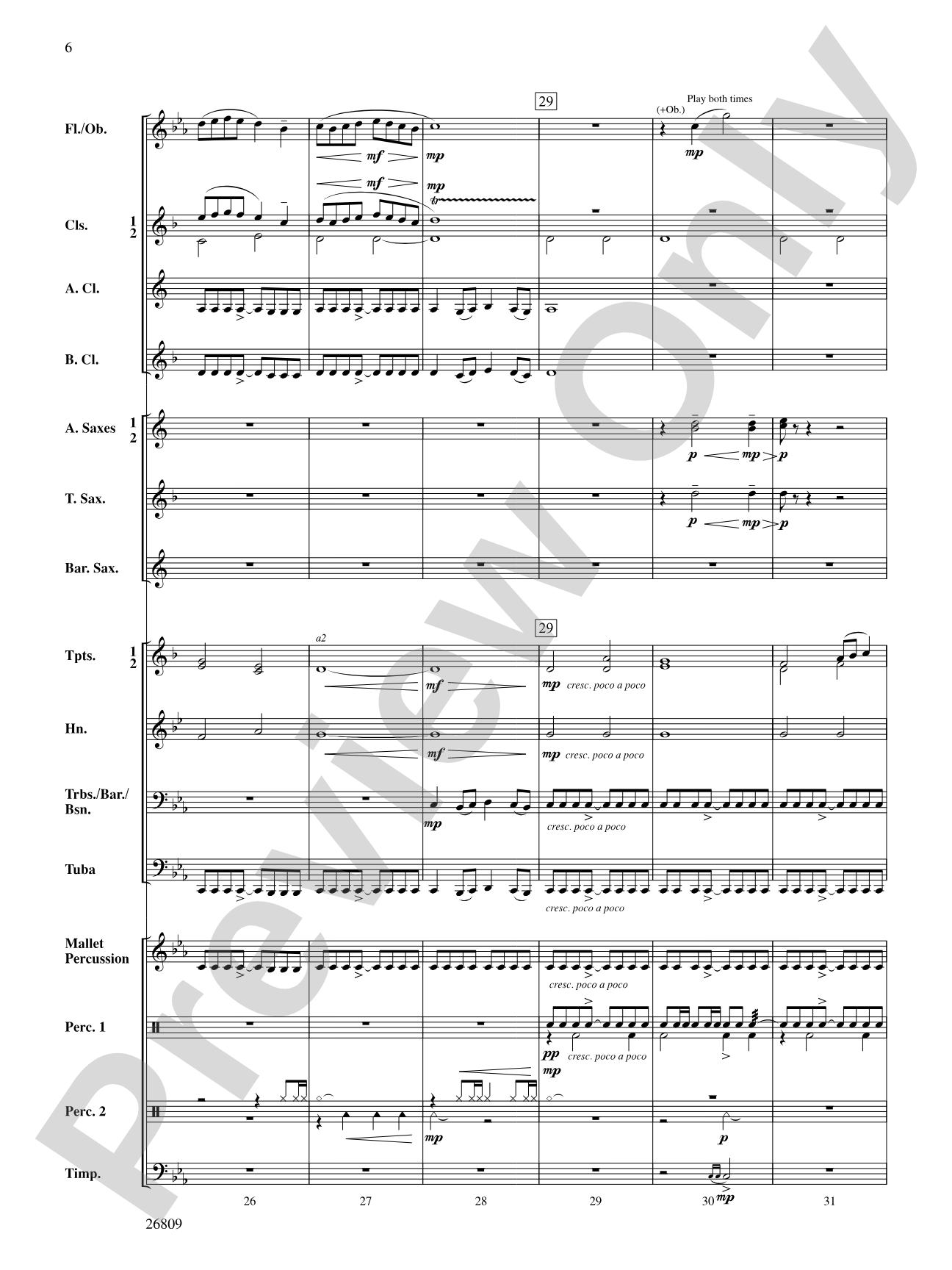 The Escape of the Shadow Men: Concert Band Conductor Score & Parts