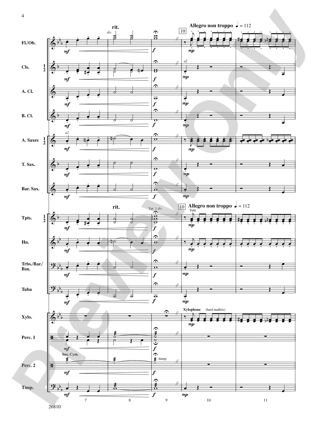 Ghosts in the Graveyard: Concert Band Conductor Score & Parts