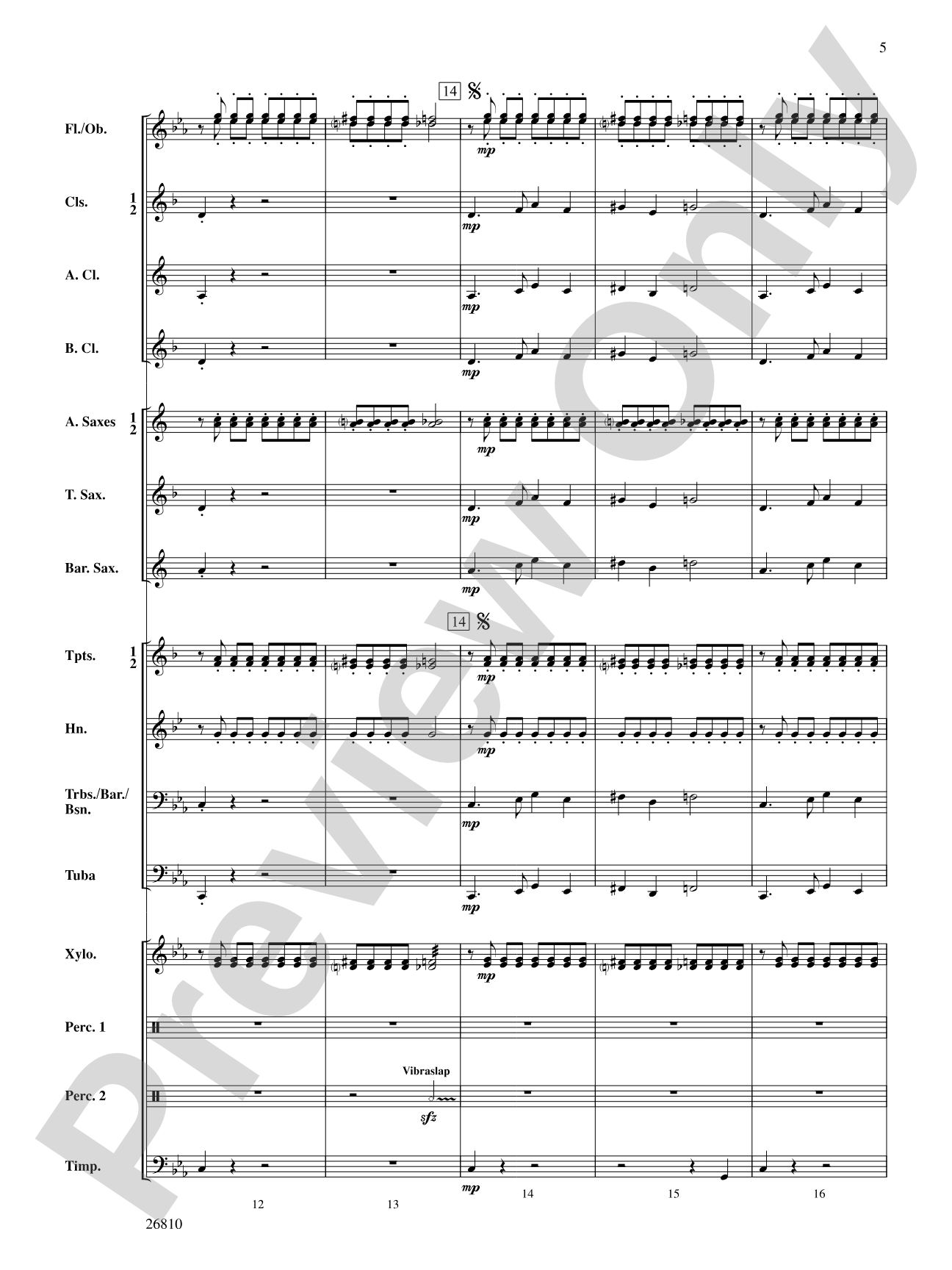 Ghosts in the Graveyard: Concert Band Conductor Score & Parts