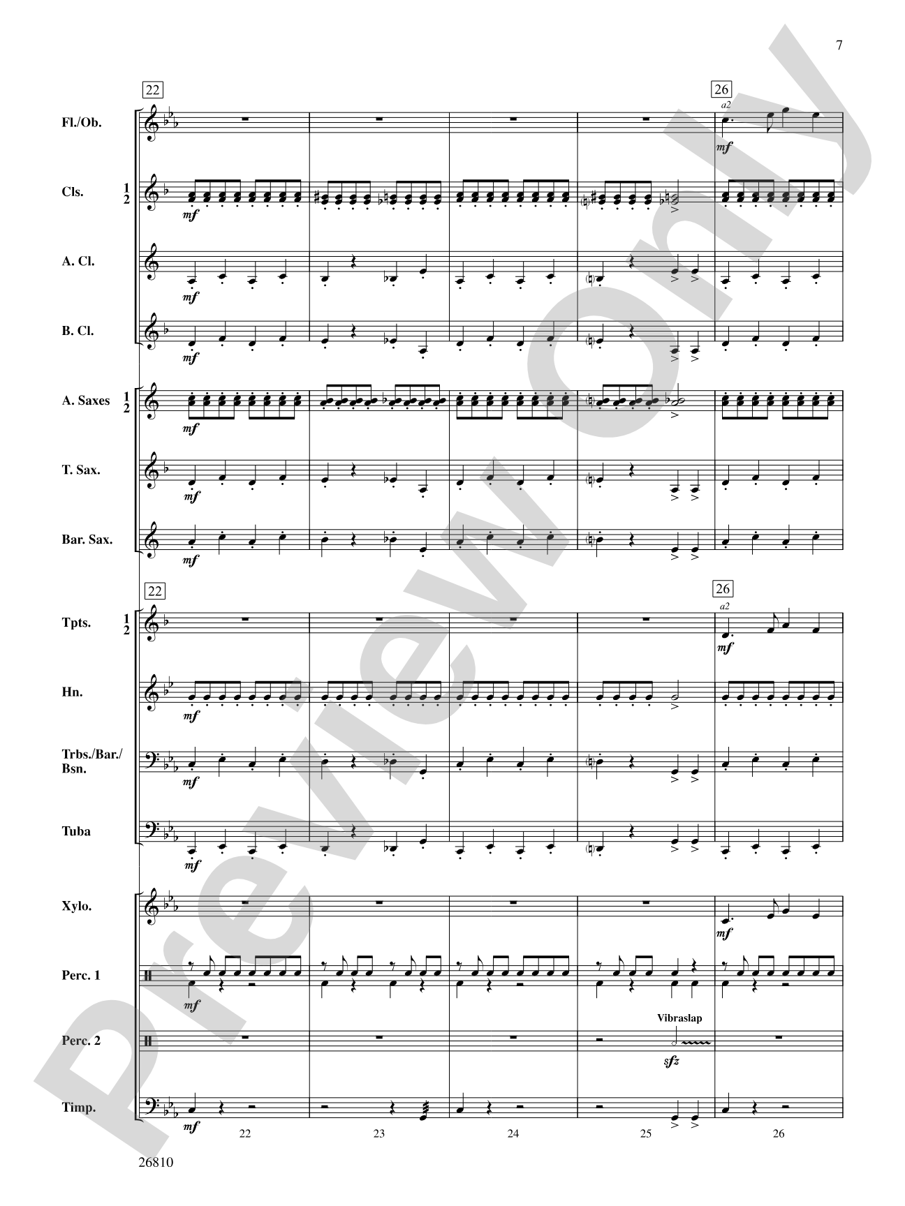 Ghosts in the Graveyard: Concert Band Conductor Score & Parts