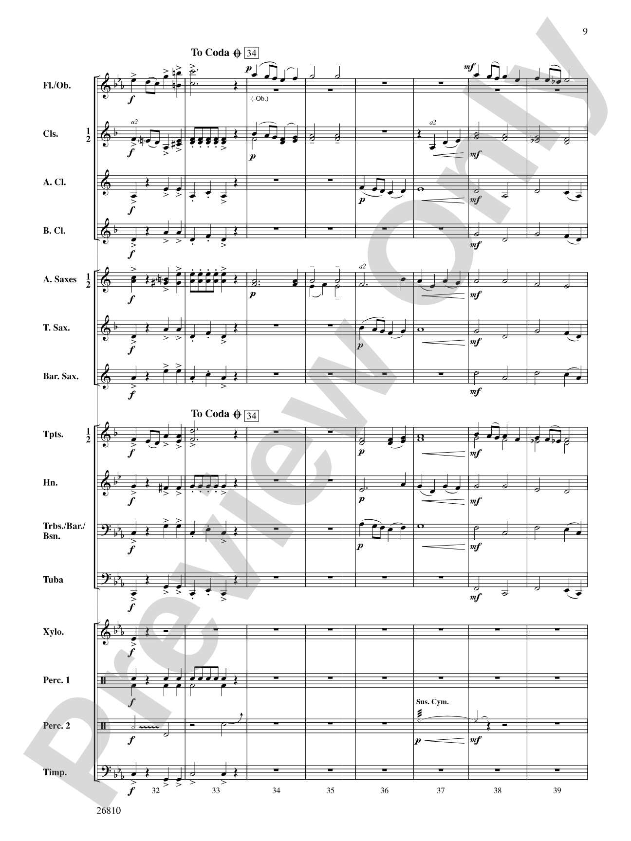 Ghosts in the Graveyard: Concert Band Conductor Score & Parts