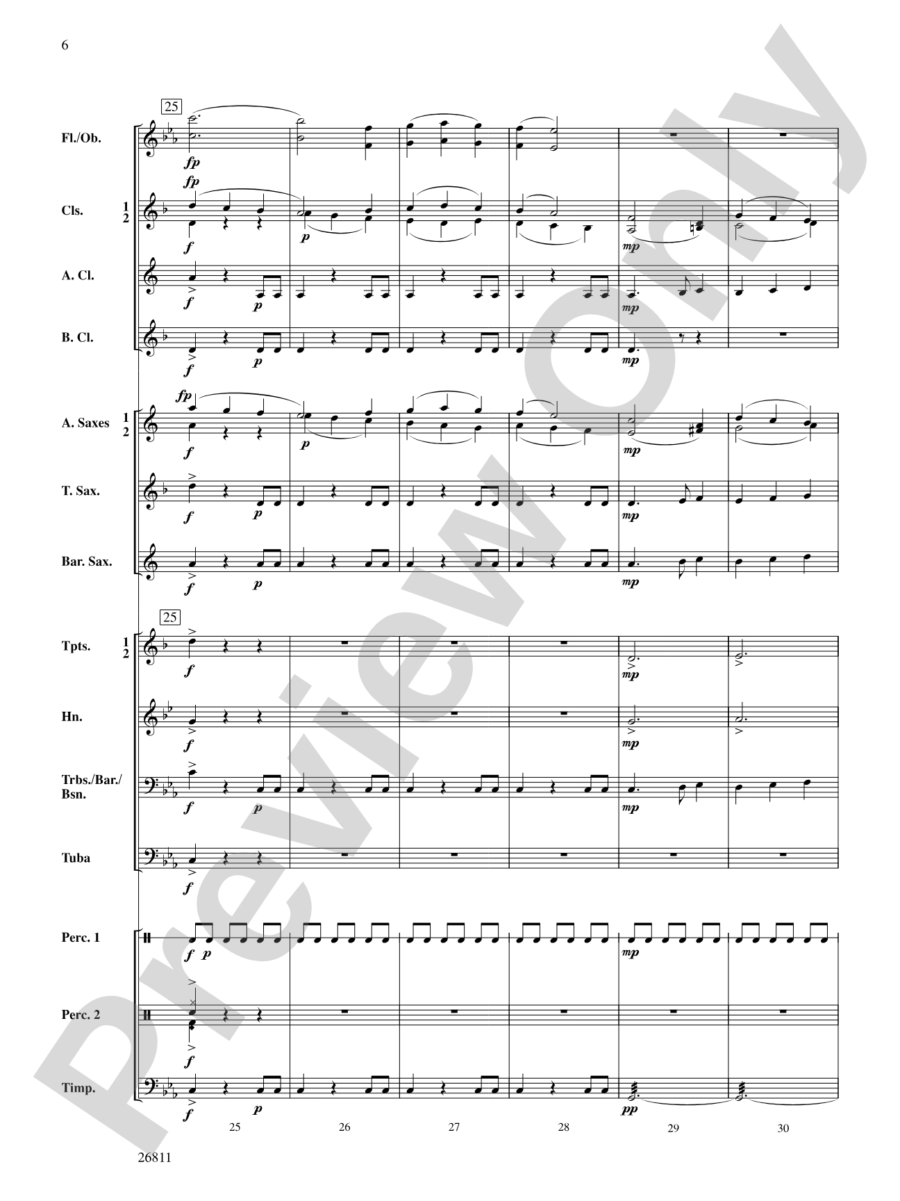Mysteries of the Kalahari: Concert Band Conductor Score & Parts