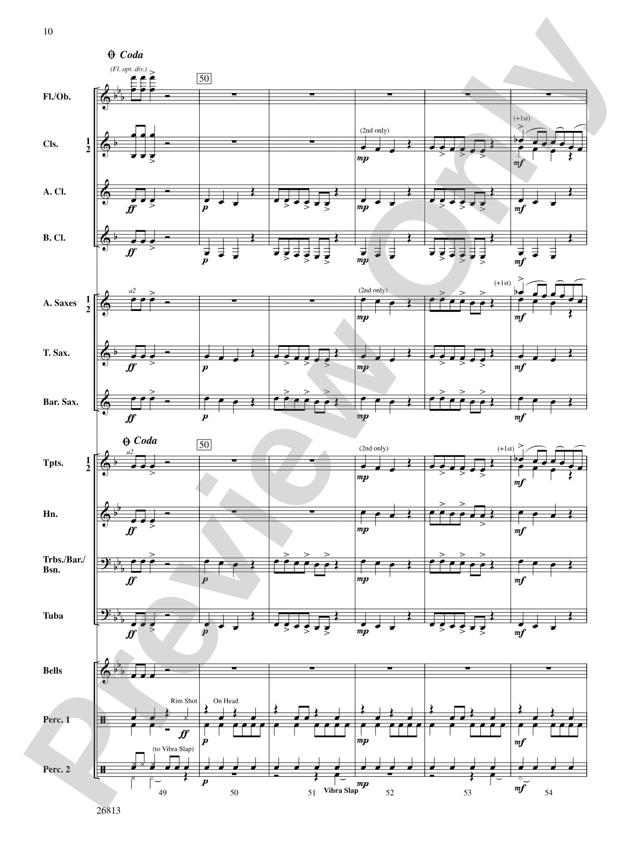 Doctor Rock: Concert Band Conductor Score & Parts