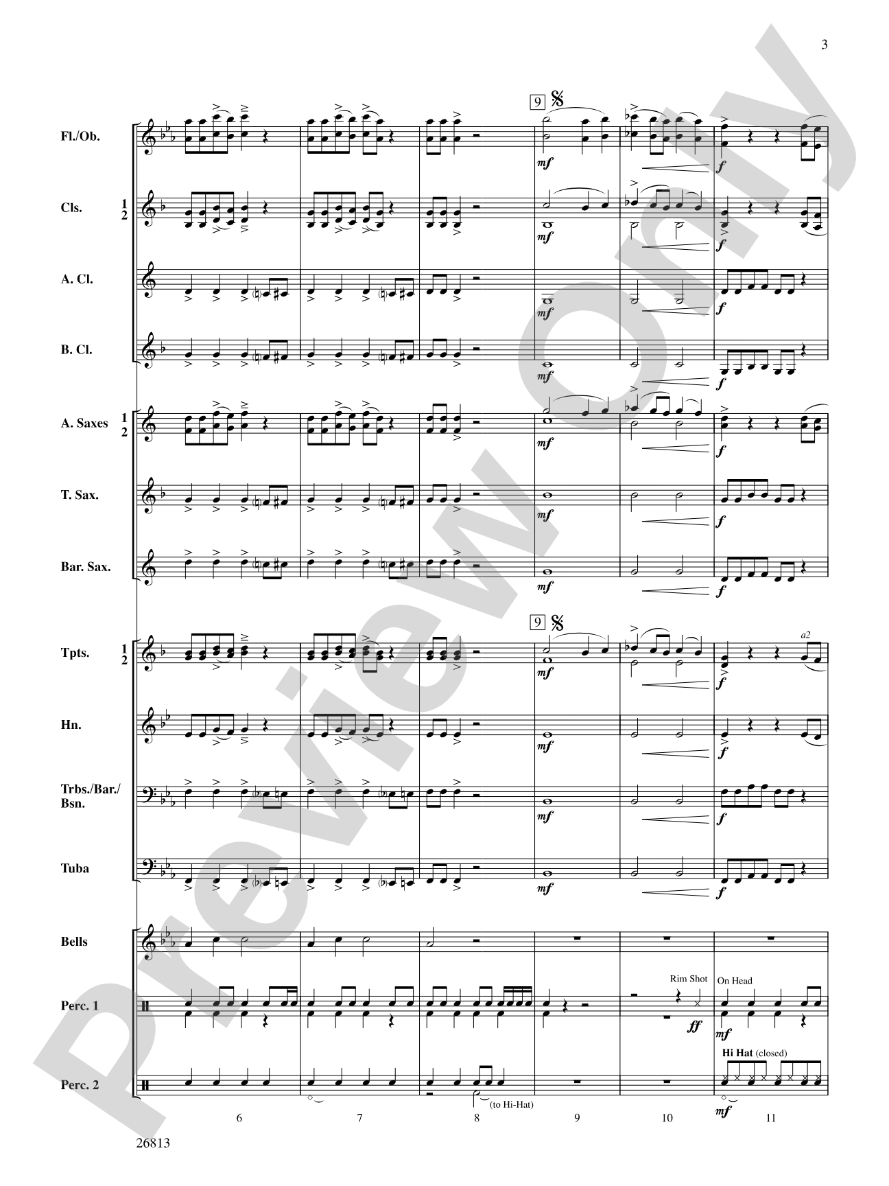 Doctor Rock: Concert Band Conductor Score & Parts